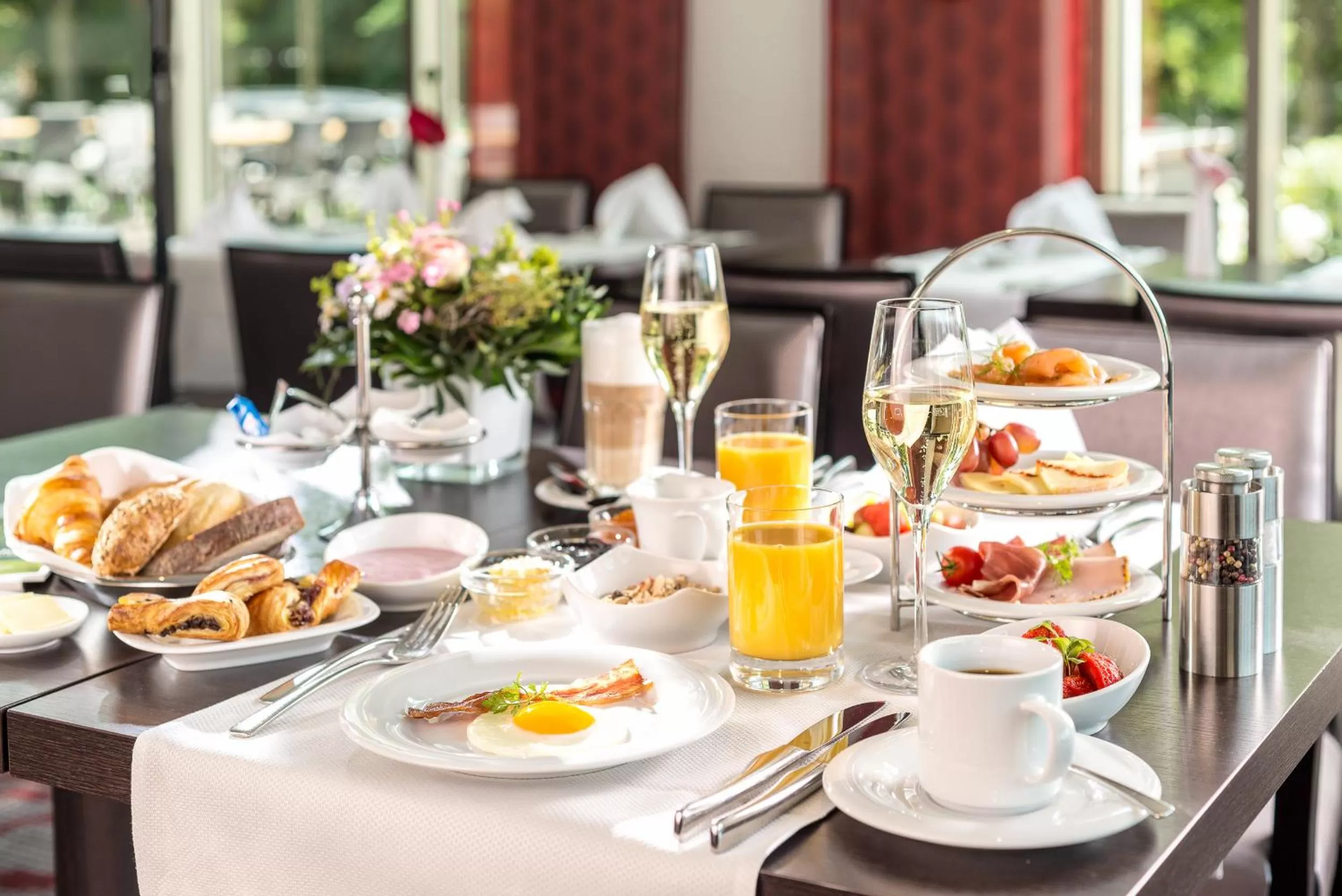 Buffet breakfast in Dorint Hotel Potsdam