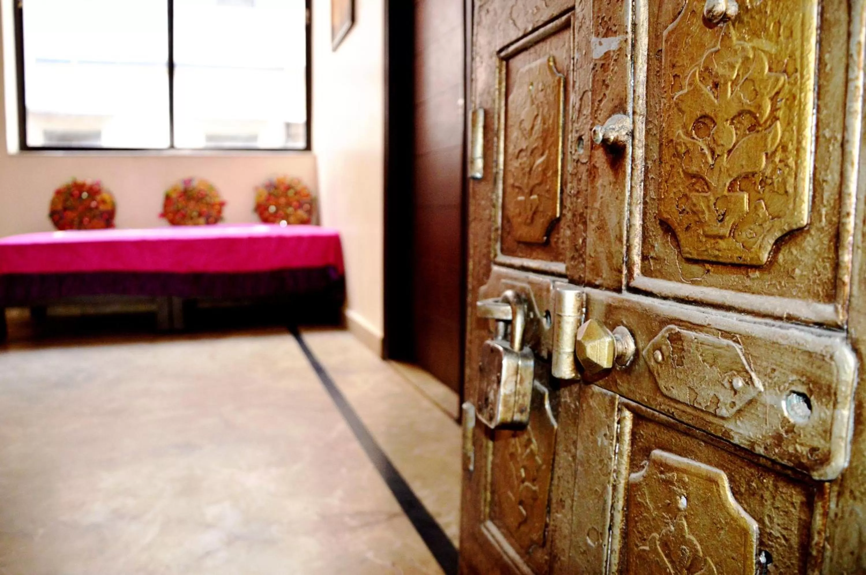 Lobby or reception, Bed in La Casa