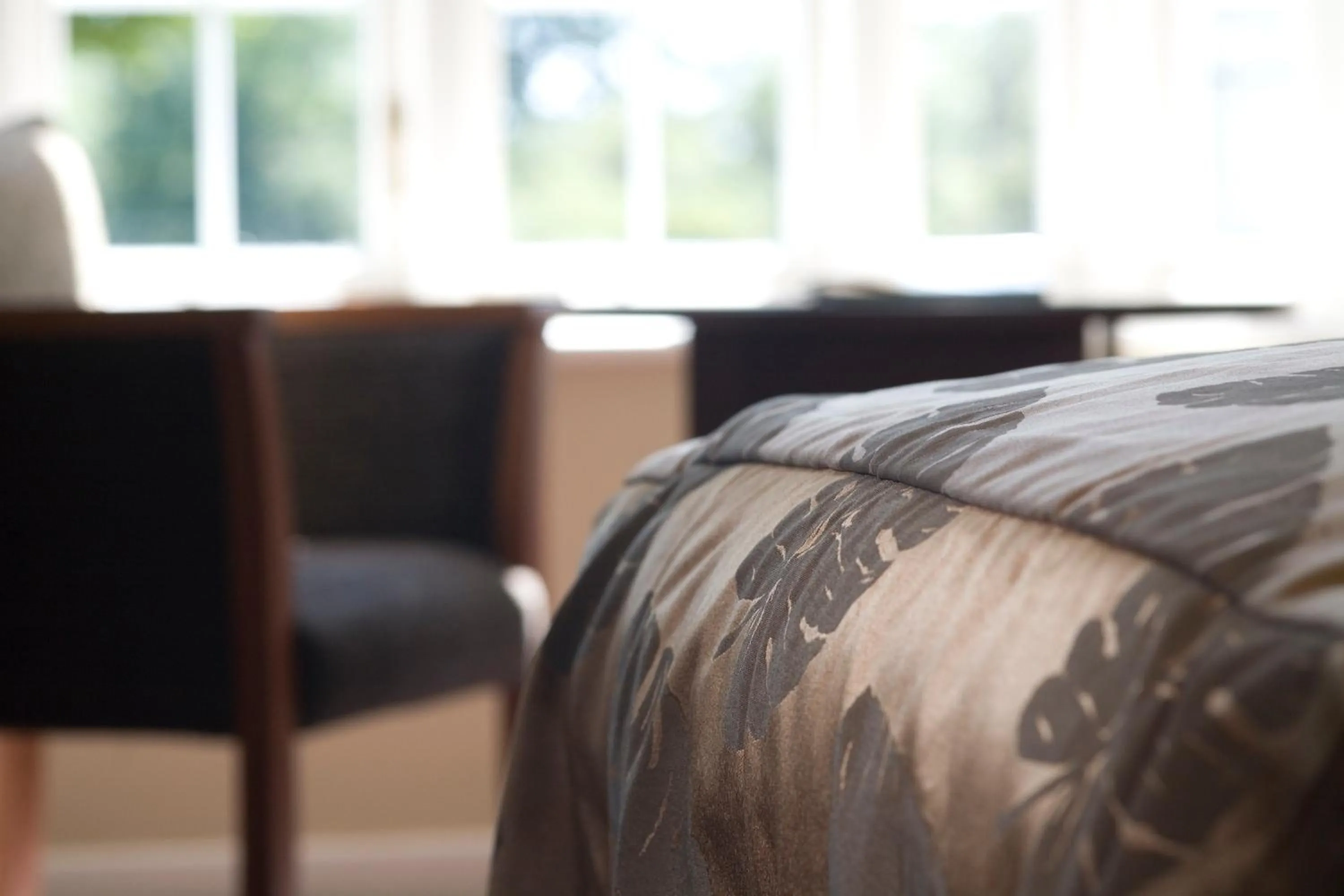 Decorative detail, Bed in Grovefield House Hotel By Uno