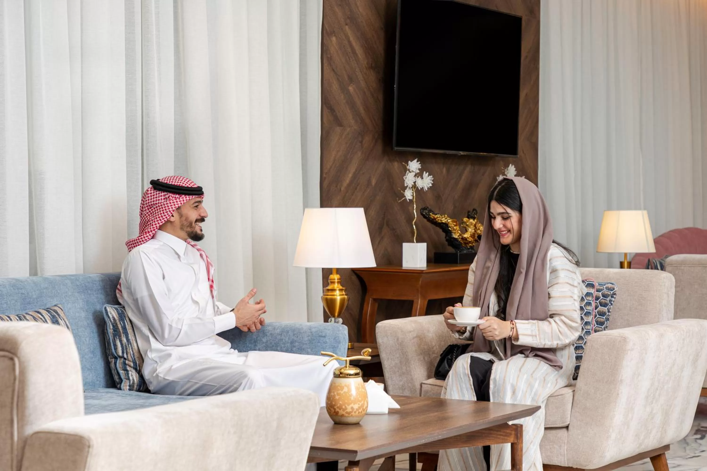 TV and multimedia in Seven Gardens Hotel Al Narjis