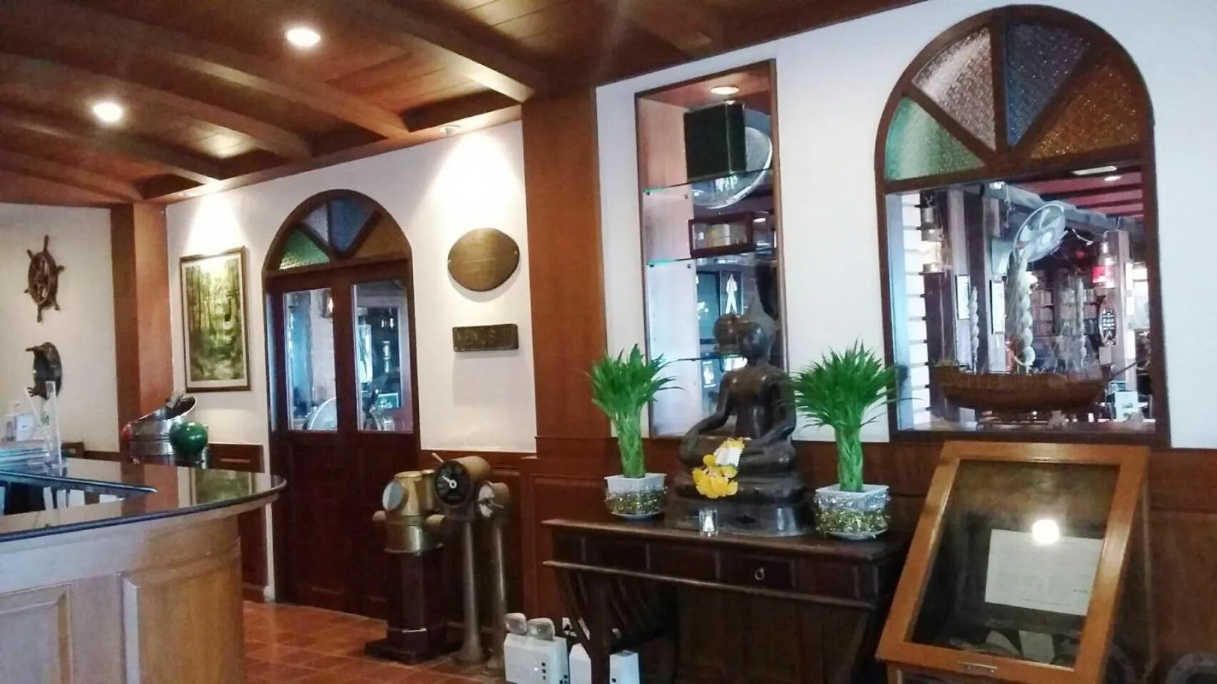 Lobby or reception in Jomtien Boathouse