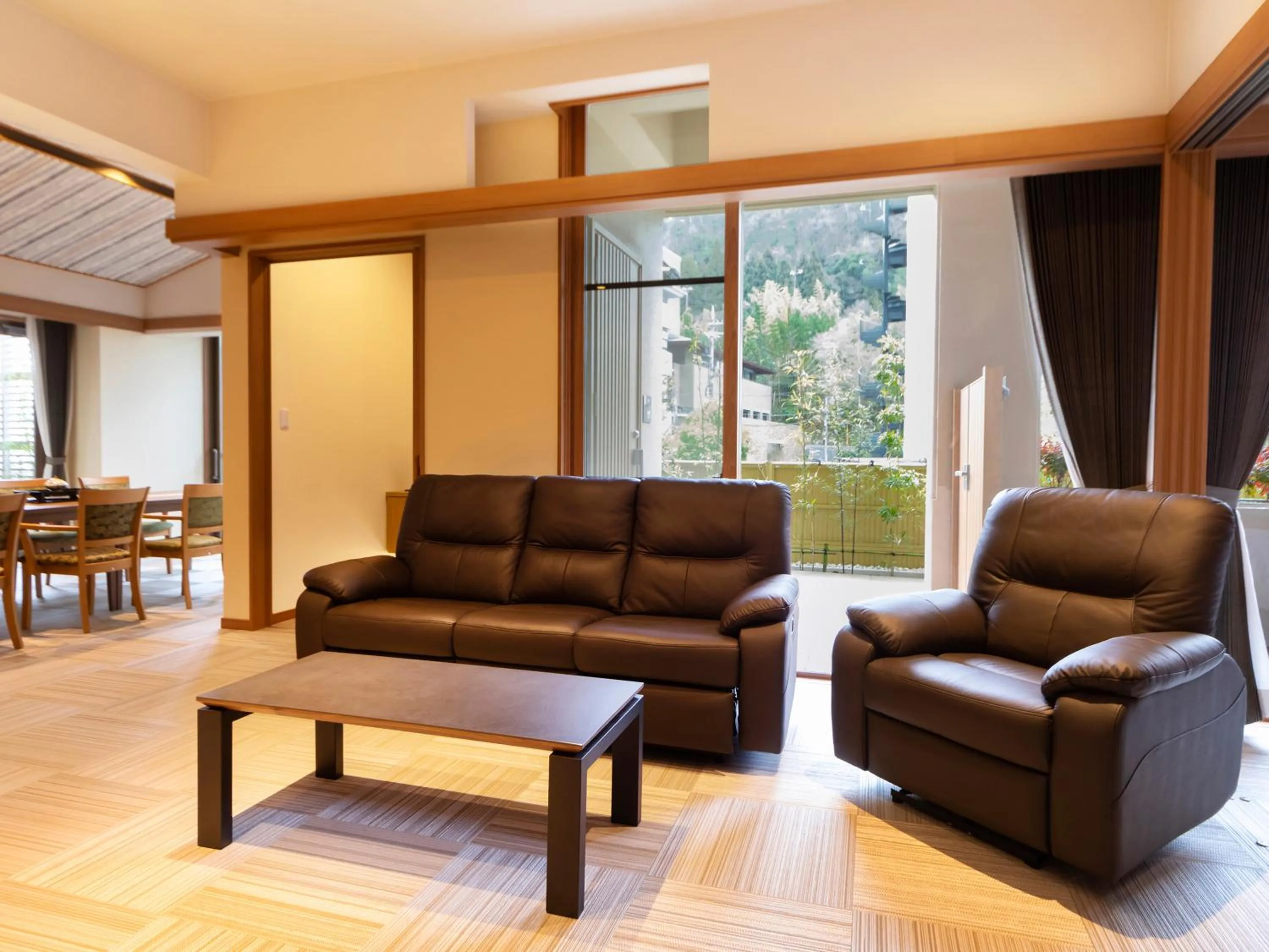 Living room in Okuno Hosomichi