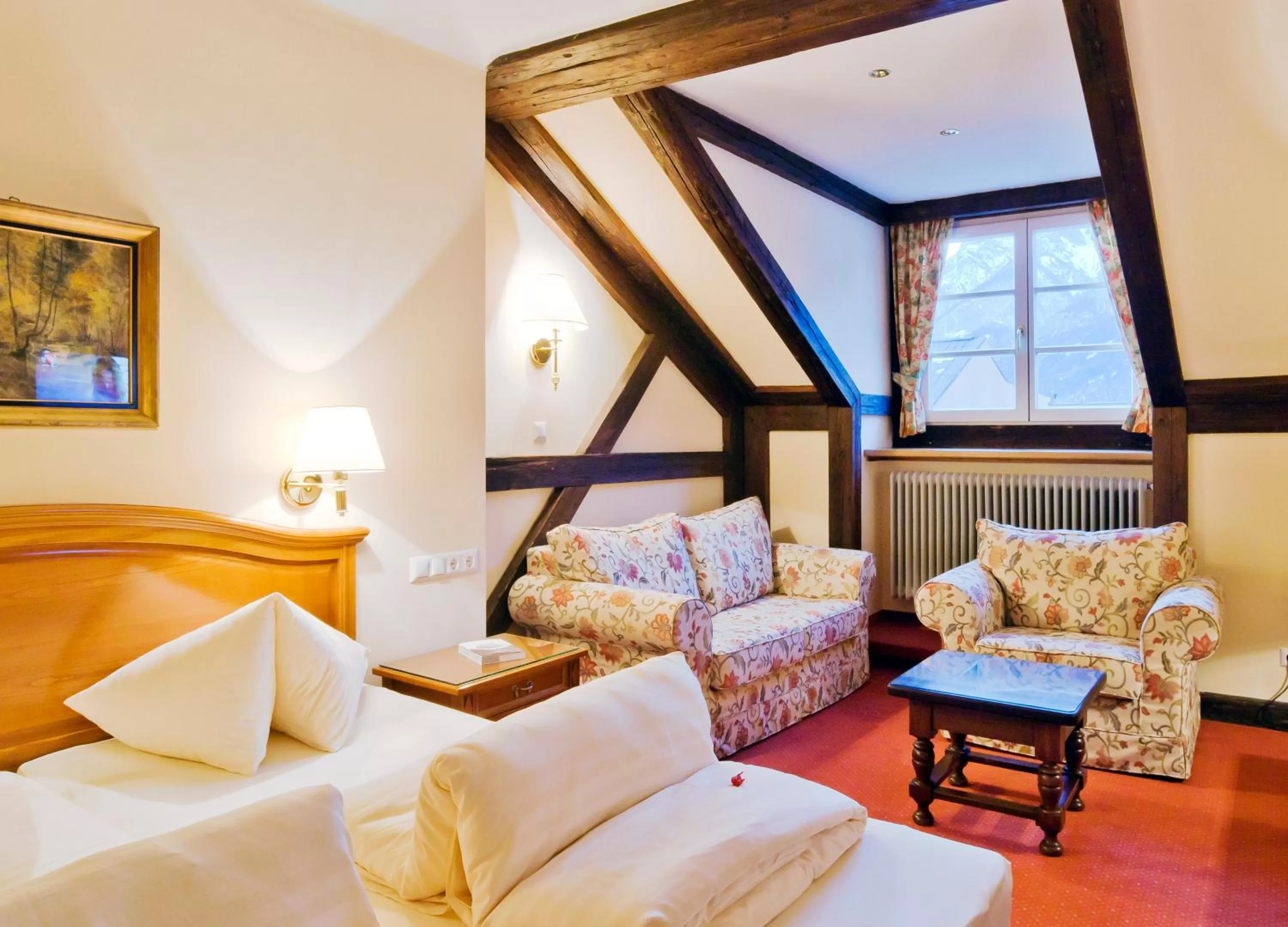 Decorative detail in Vergeiner's Hotel Traube