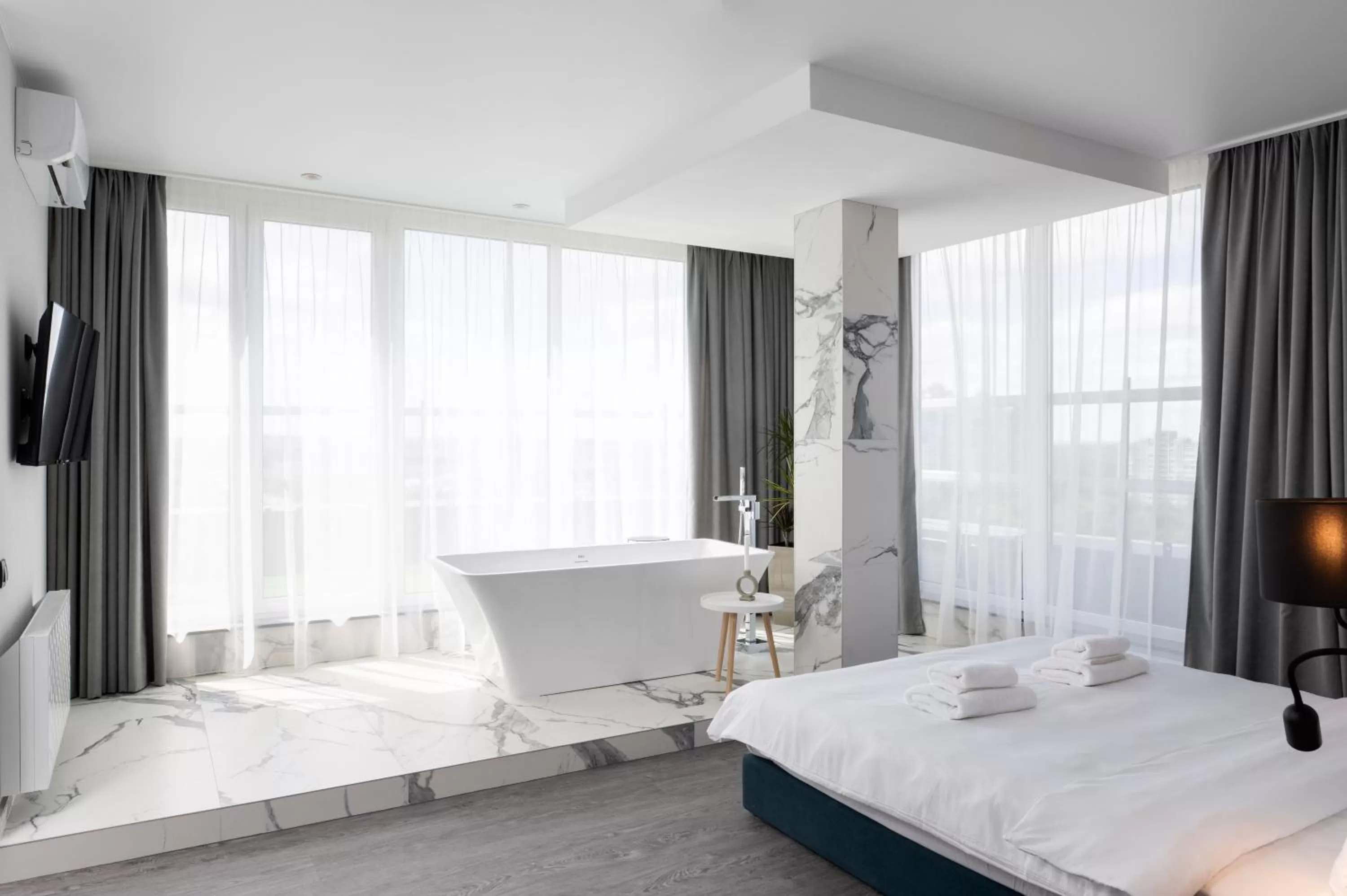 Bed in BE THE ONE Hotel