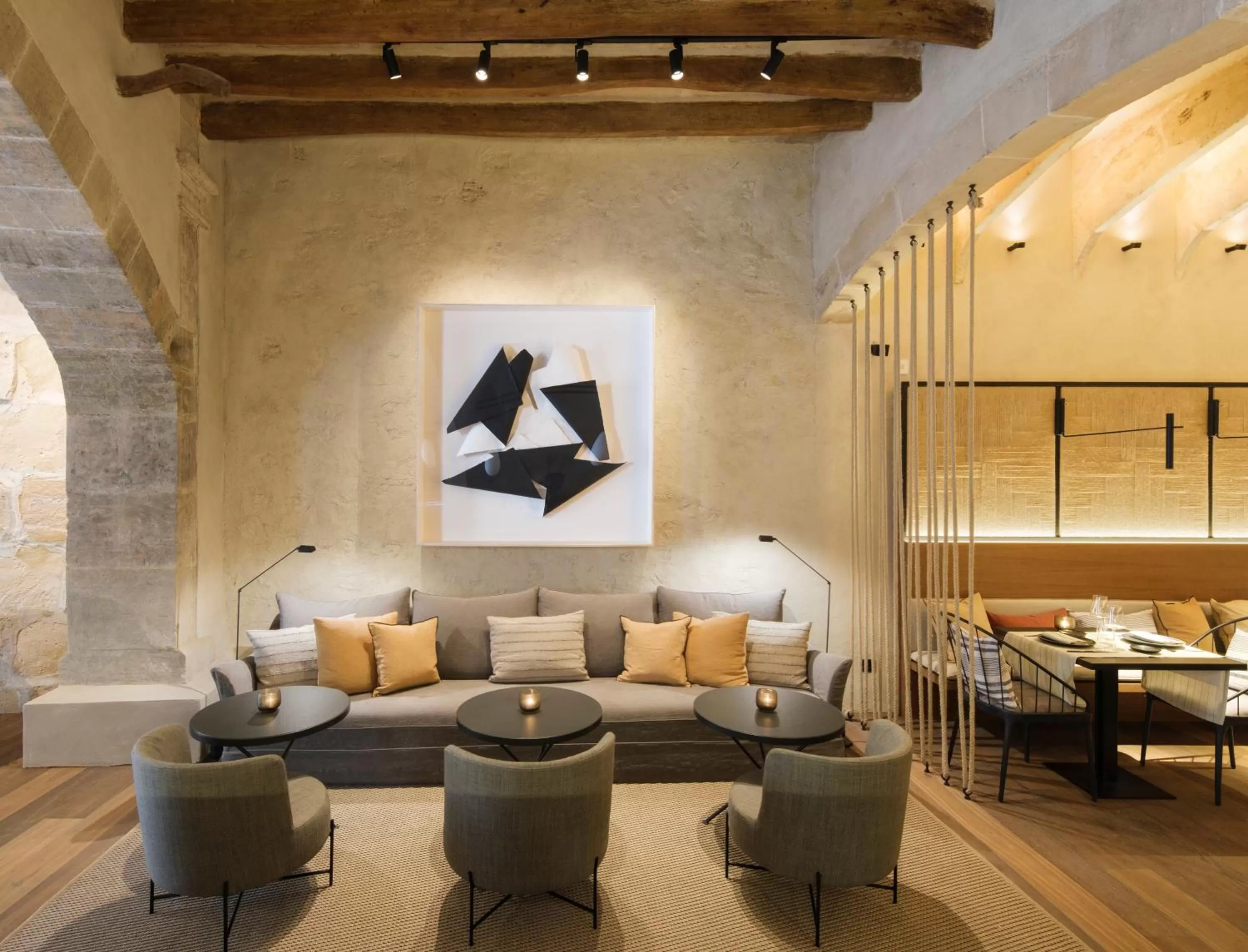 Living room in Can Ferrereta