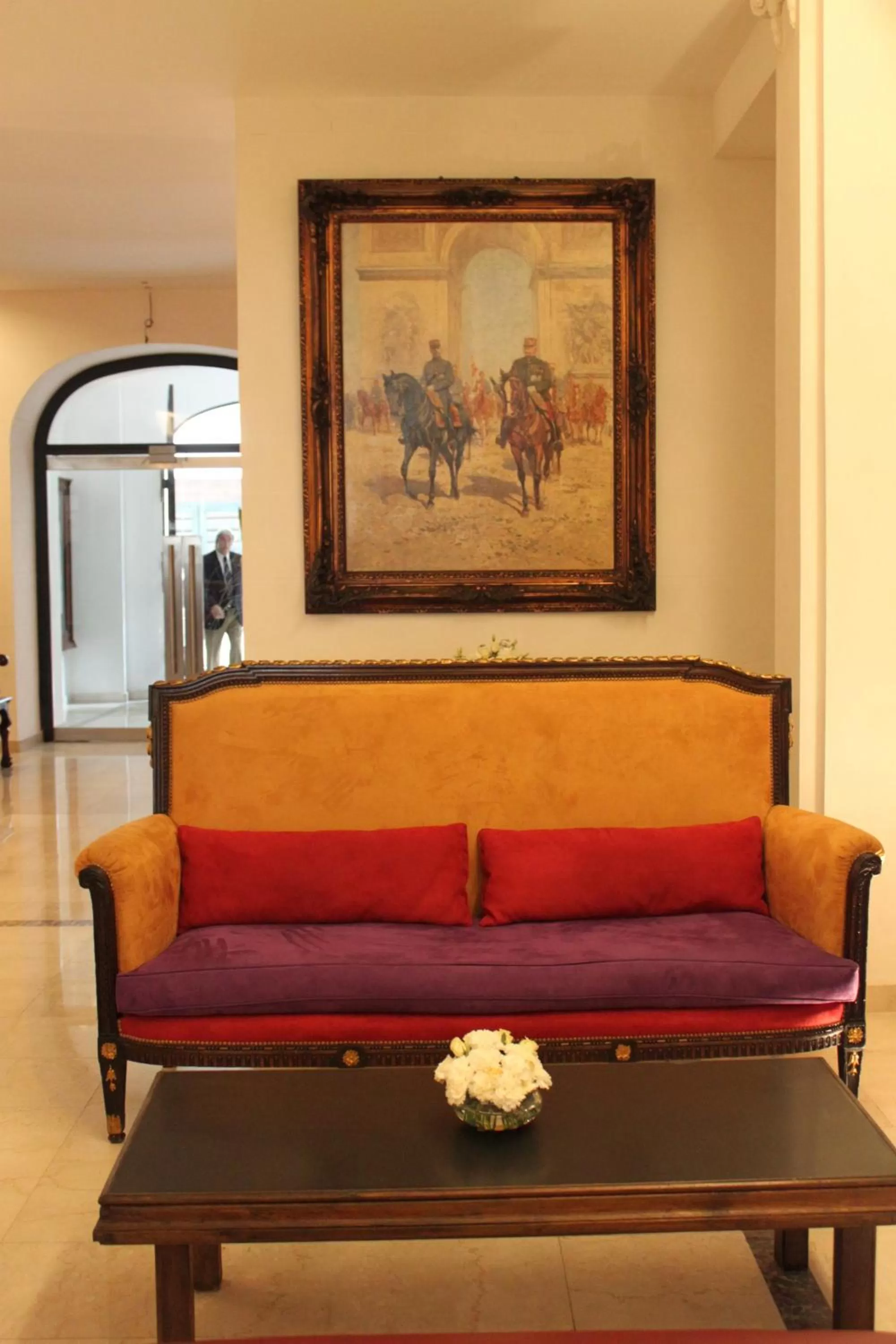 Lobby or reception in Hotel Club Frances