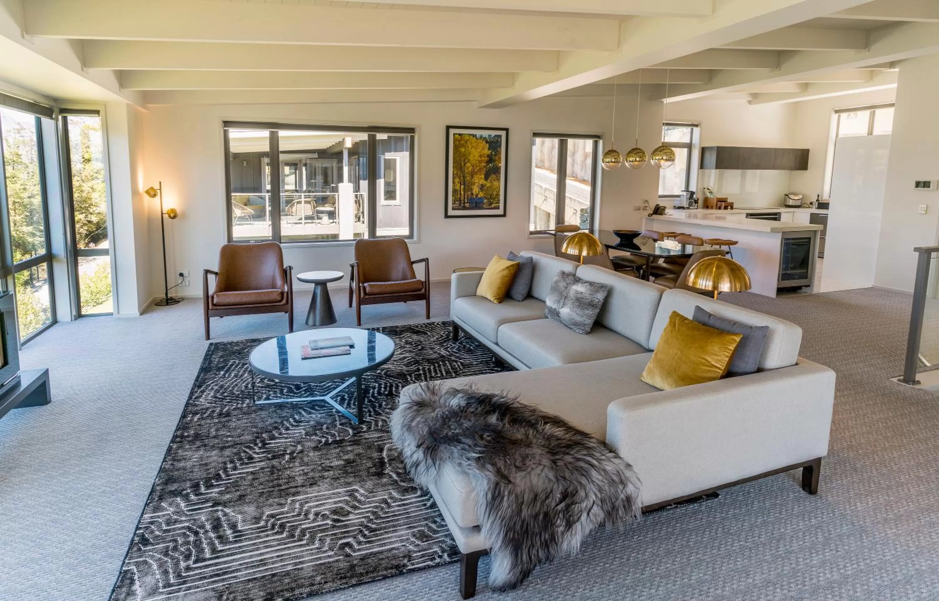 Seating area in The Rees Hotel & Luxury Apartments