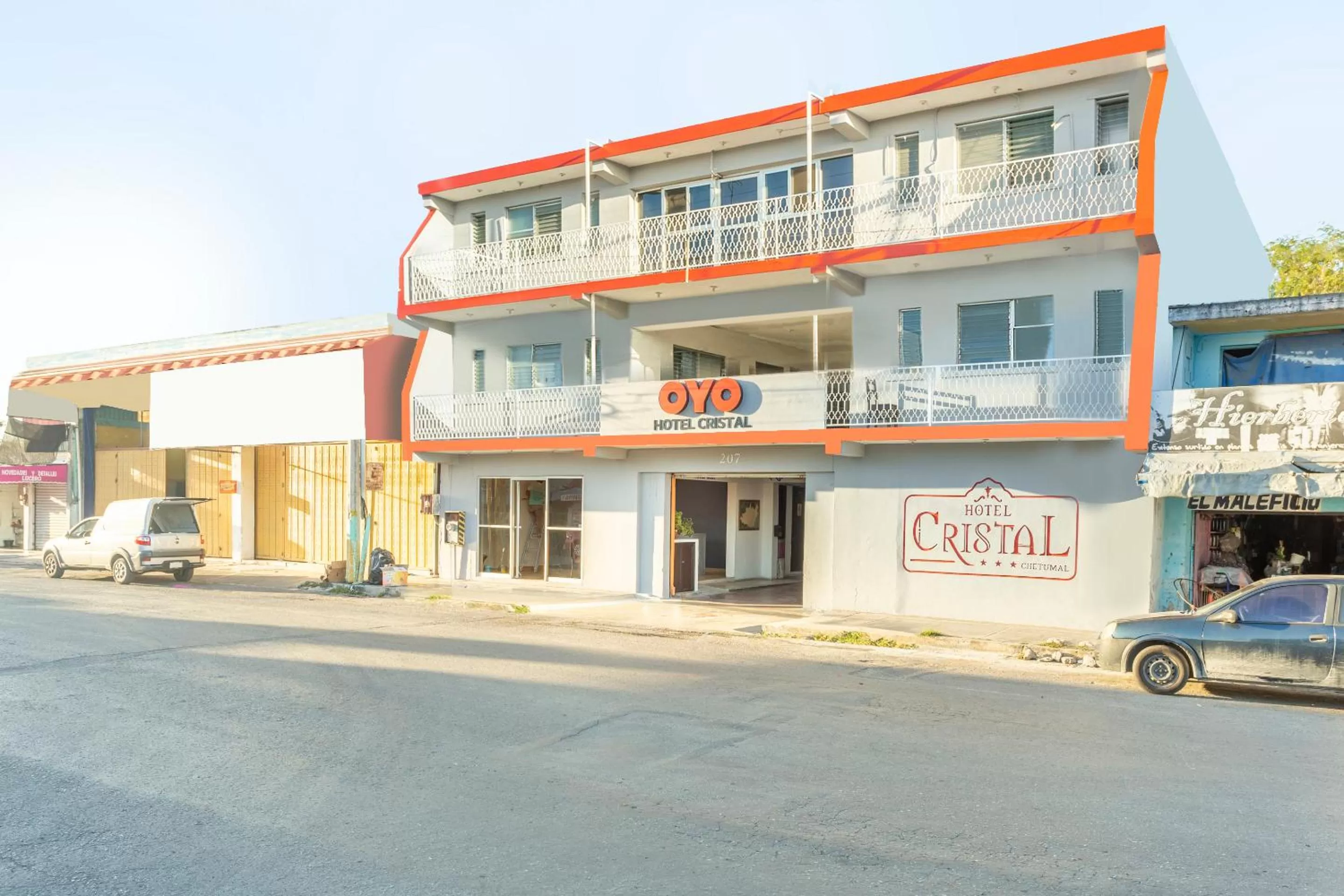 Property Building in OYO Hotel Cristal,Museum of Mayan culture,Chetumal