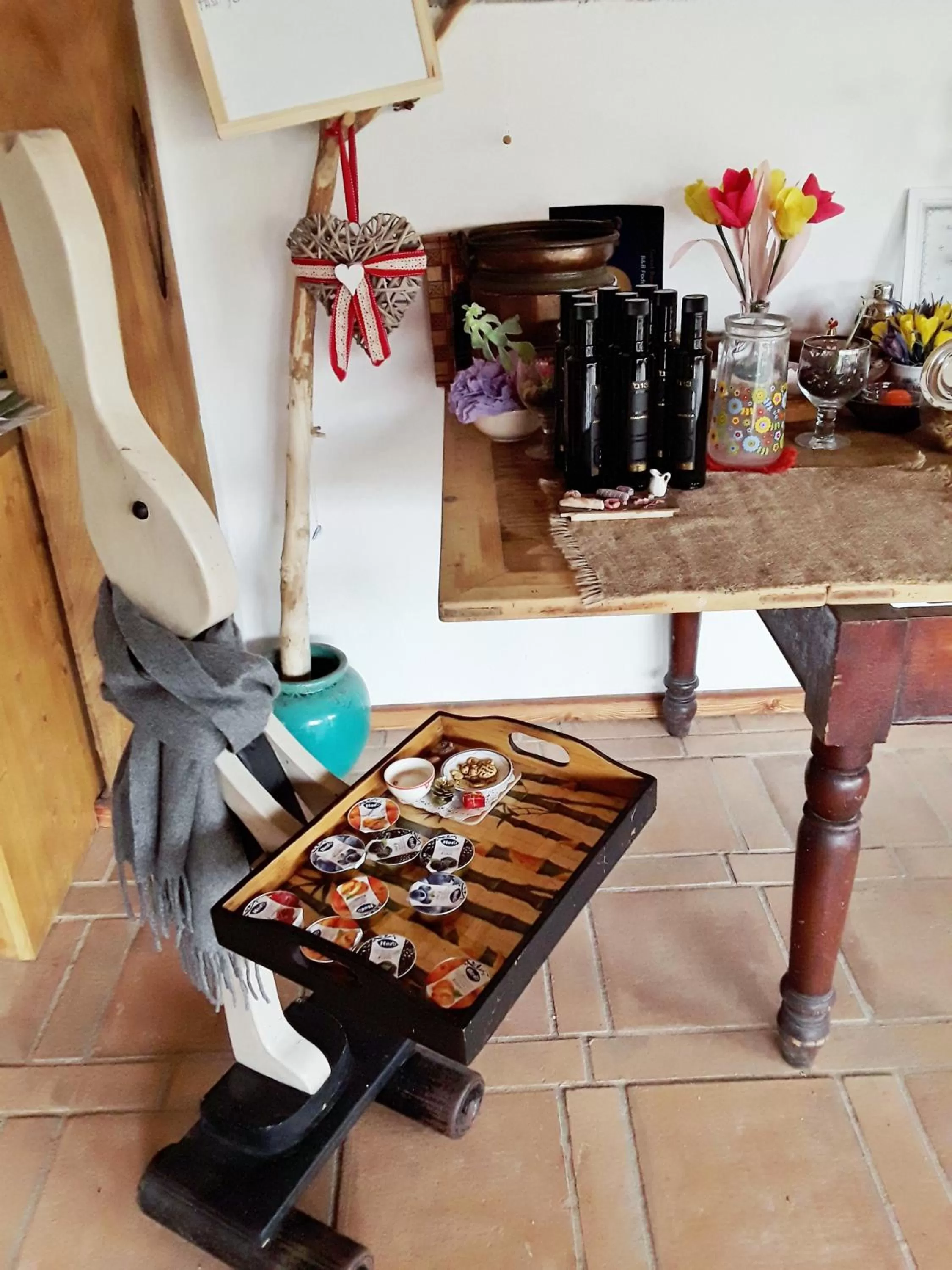 Communal lounge/ TV room in B&B Podere Legnotorto