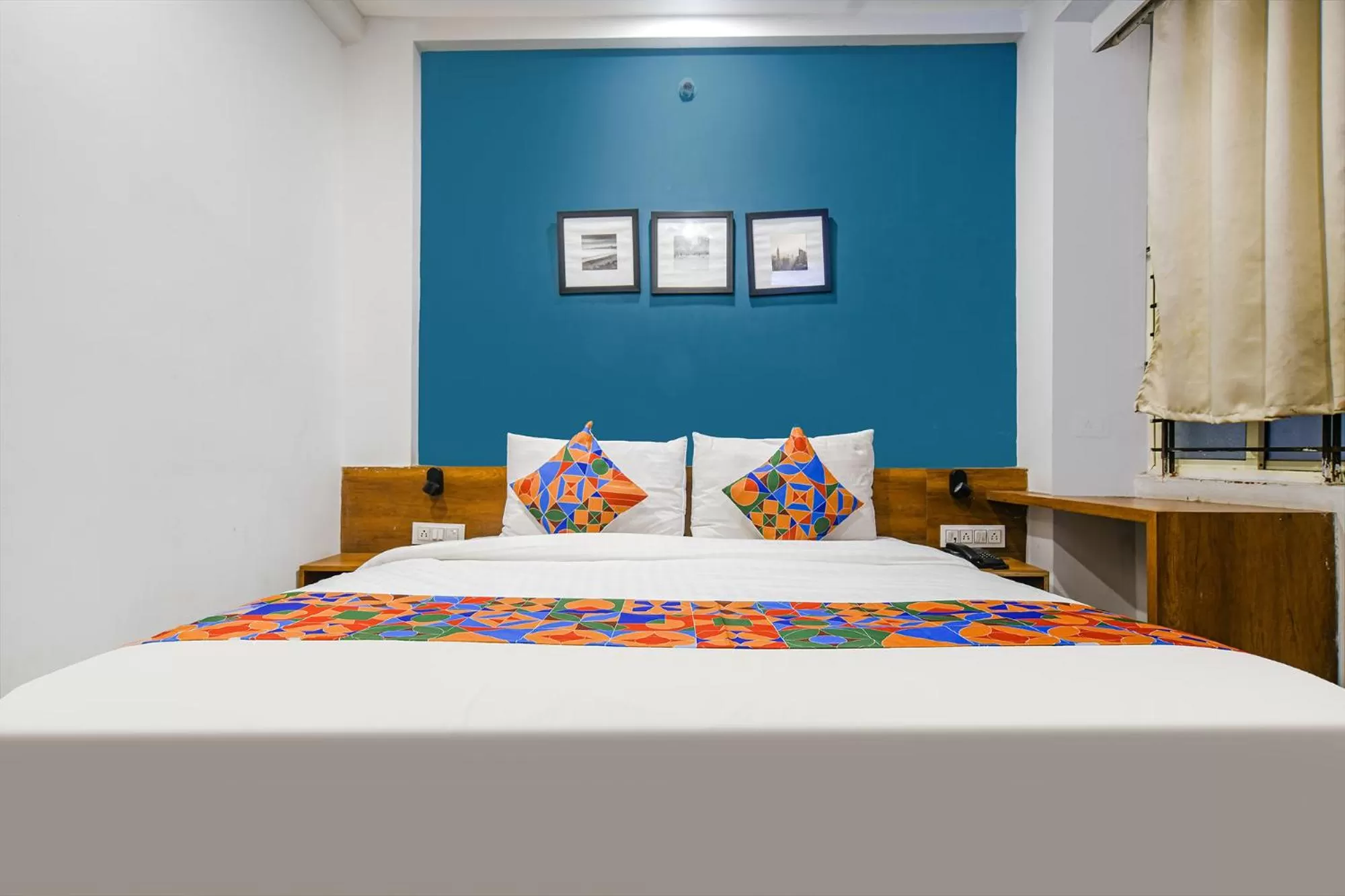 Bed in FabHotel Hello Homz