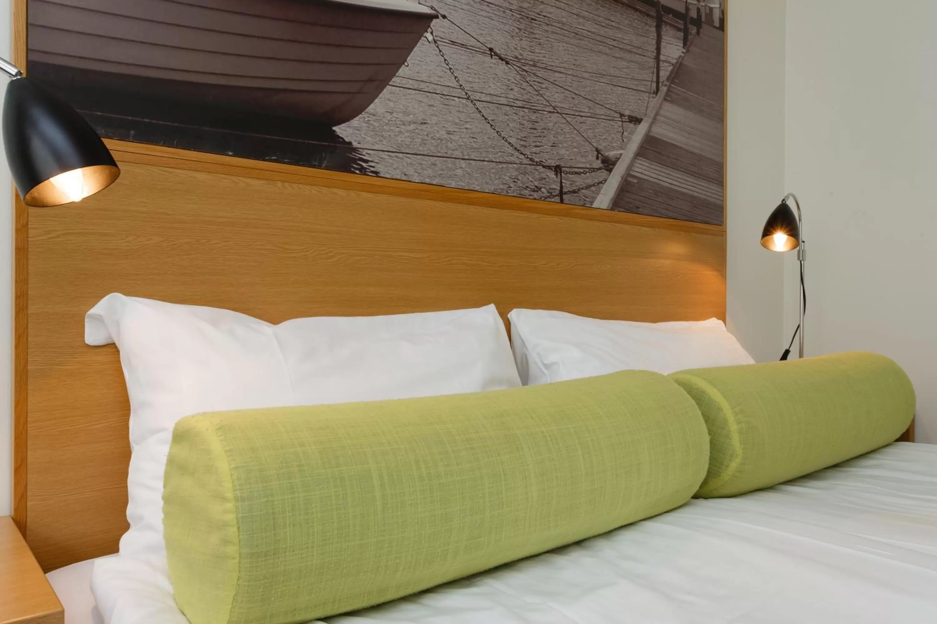 Decorative detail, Bed in Sure Hotel by Best Western City Jonkoping