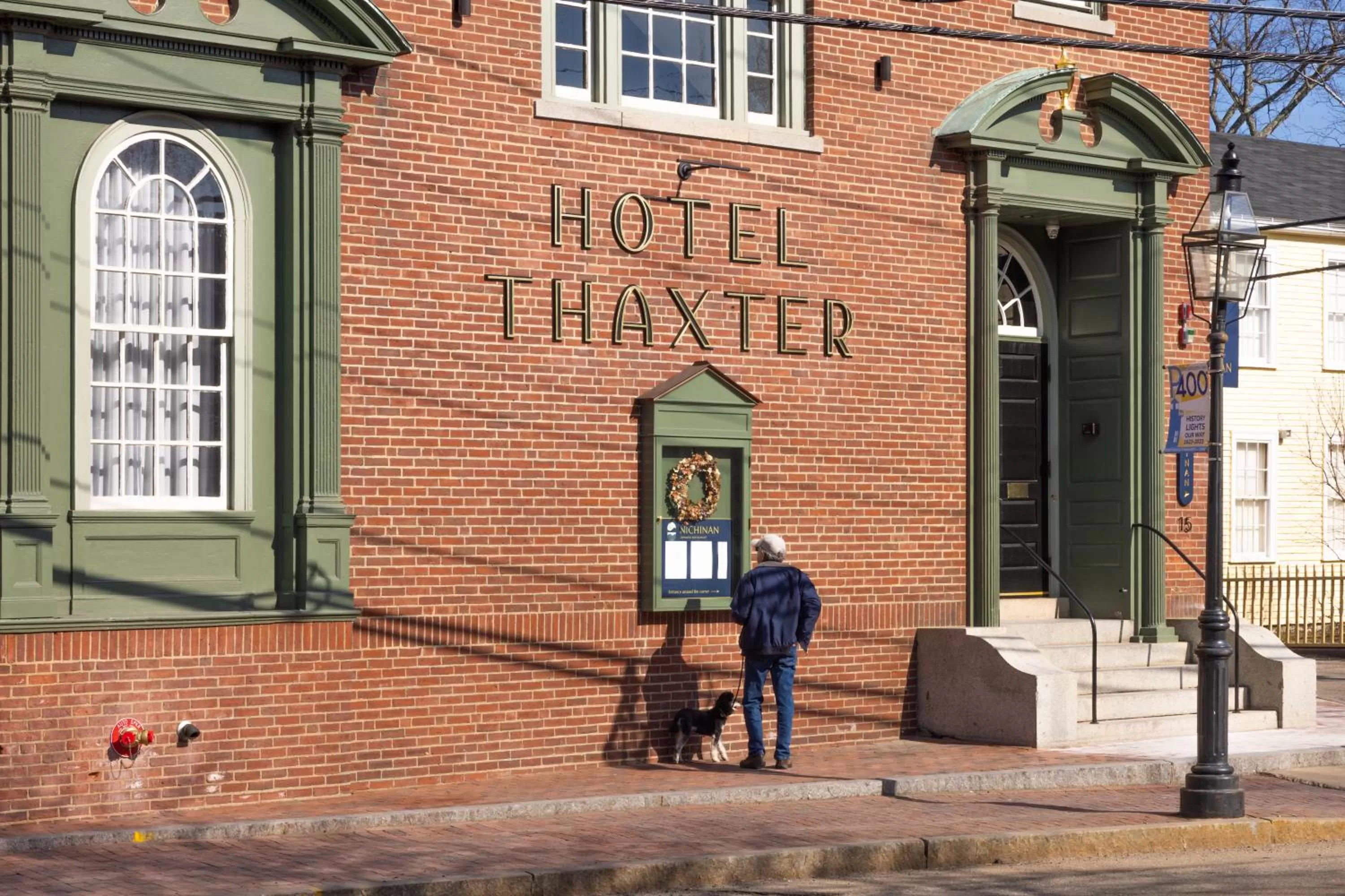 Property logo or sign in Hotel Thaxter