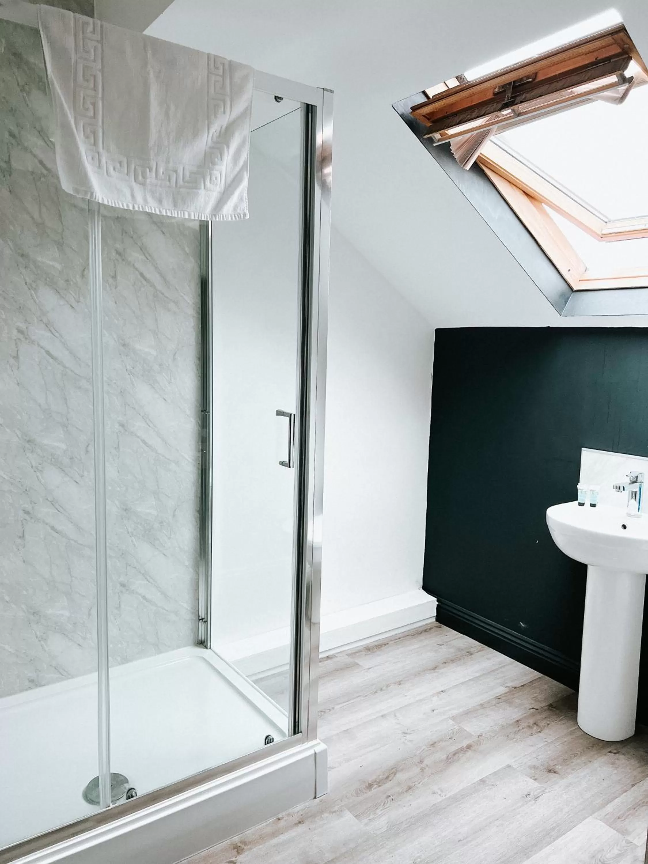 Shower in The Red Lion Inn