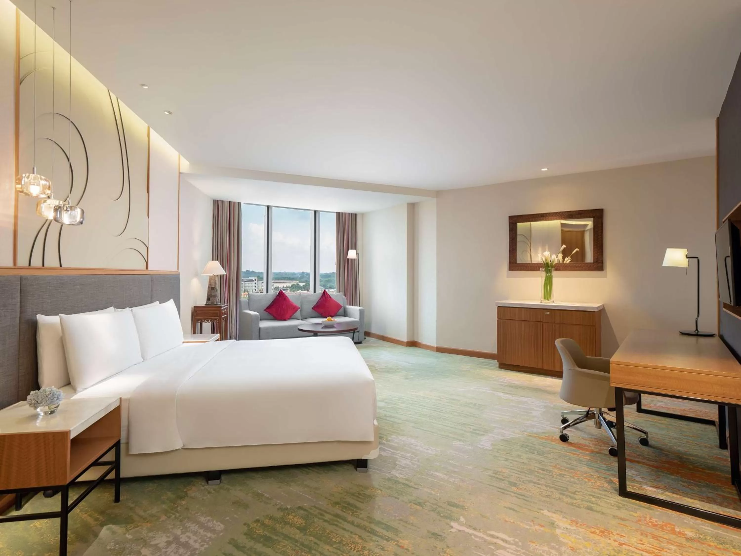 Photo of the whole room, Bed in Radisson Golf & Convention Center Batam