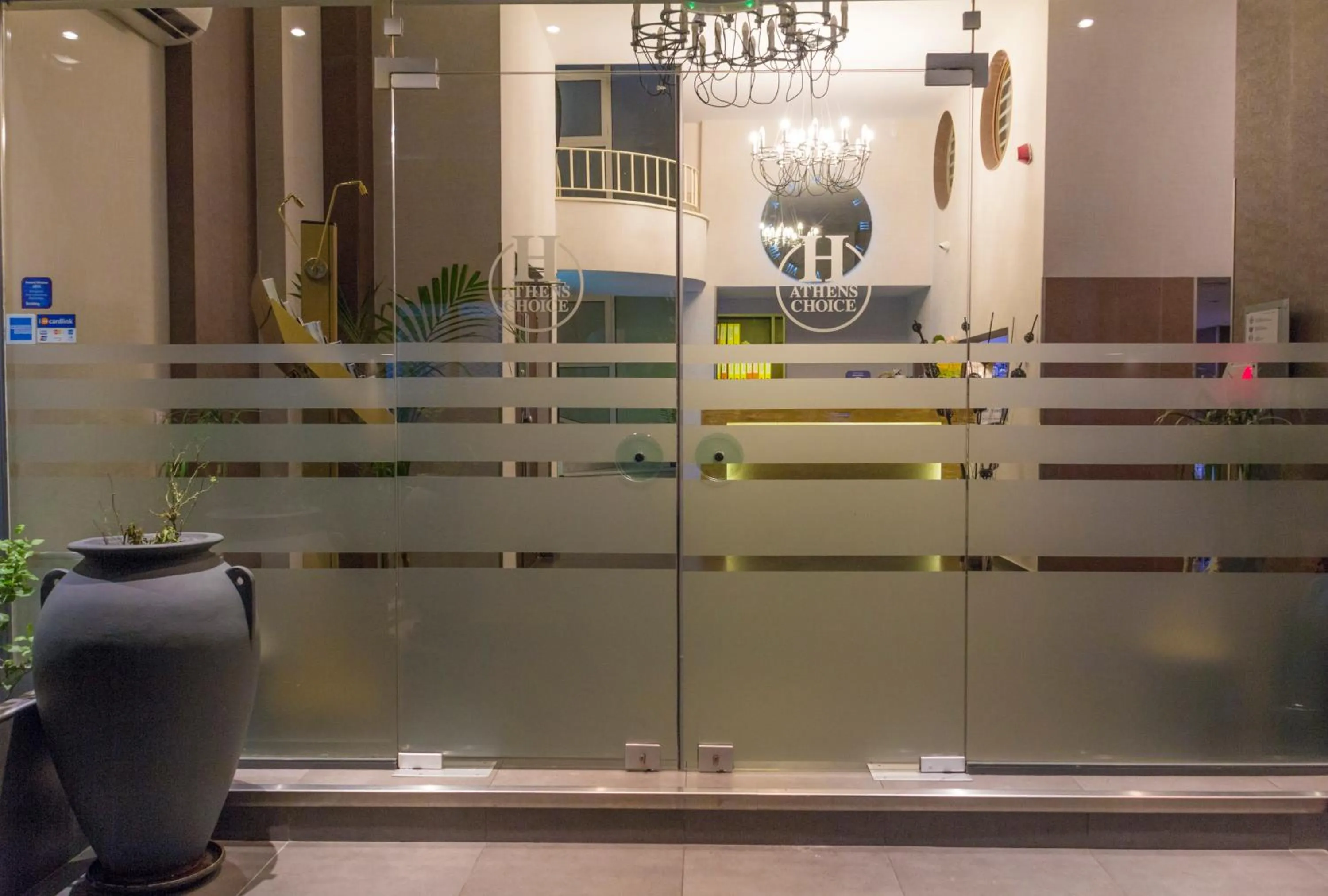 Facade/entrance in Athens Choice Hotel