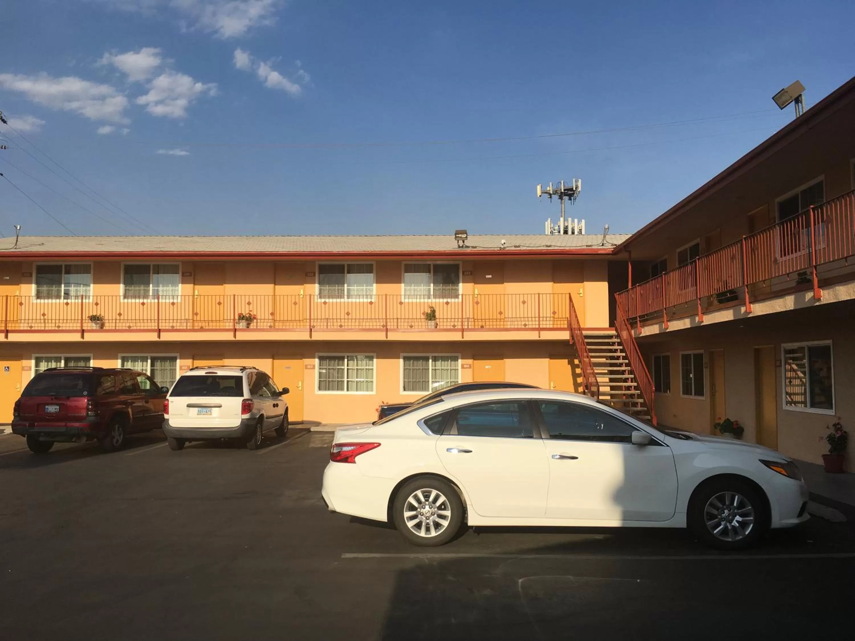 Property Building in Americas Best Value Inn Beaumont California