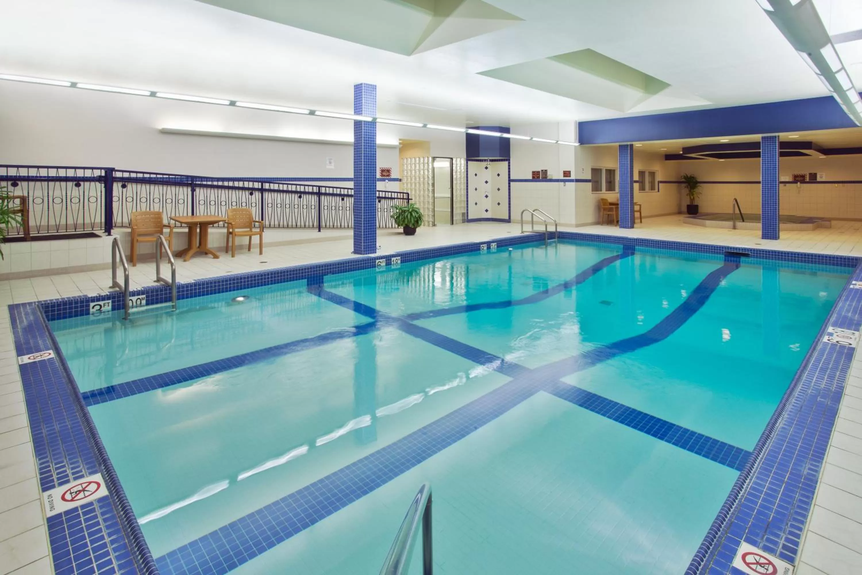 Swimming pool in Crowne Plaza Fredericton Lord Beaverbrook by IHG