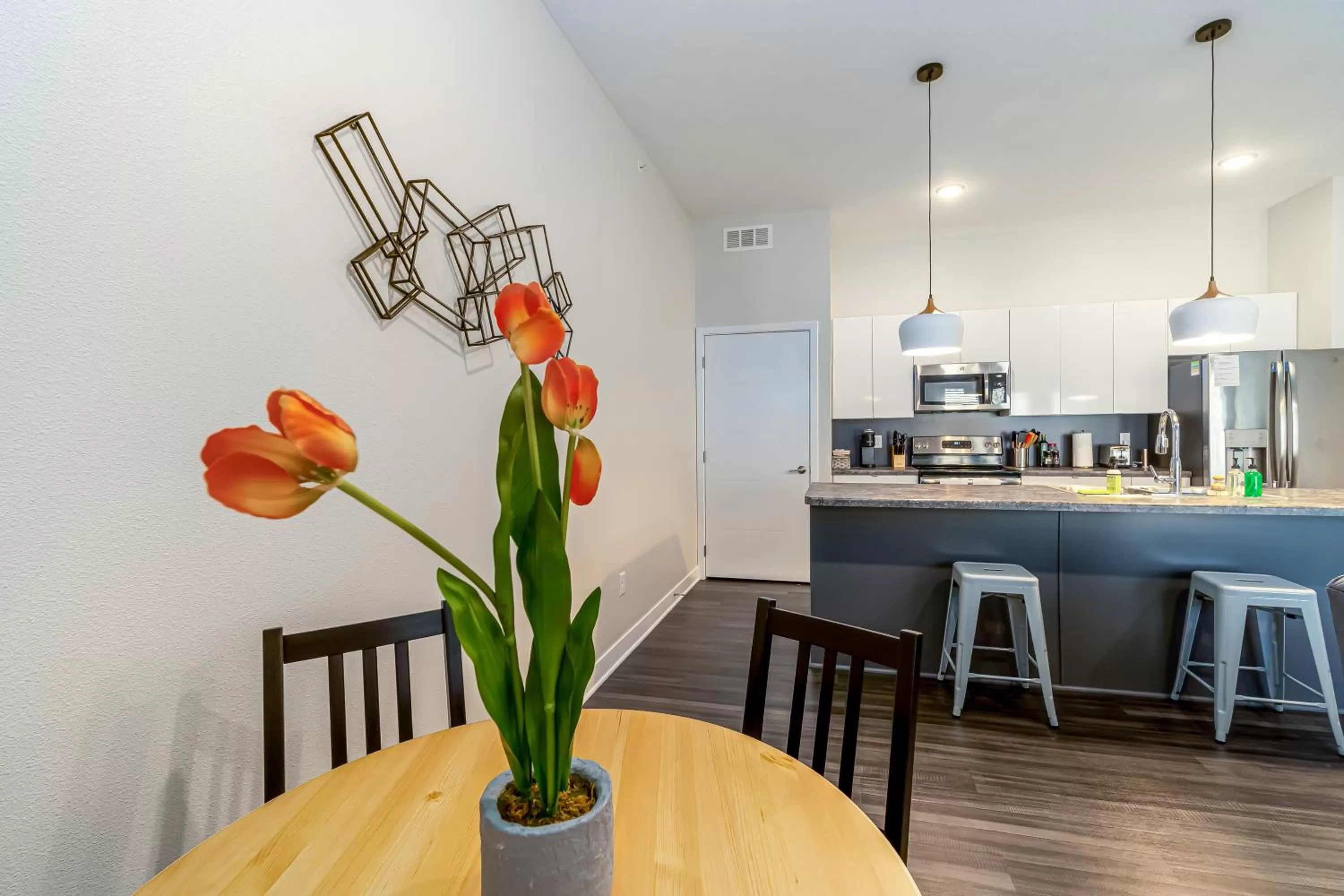 Kitchen or kitchenette in Kasa Downtown Des Moines