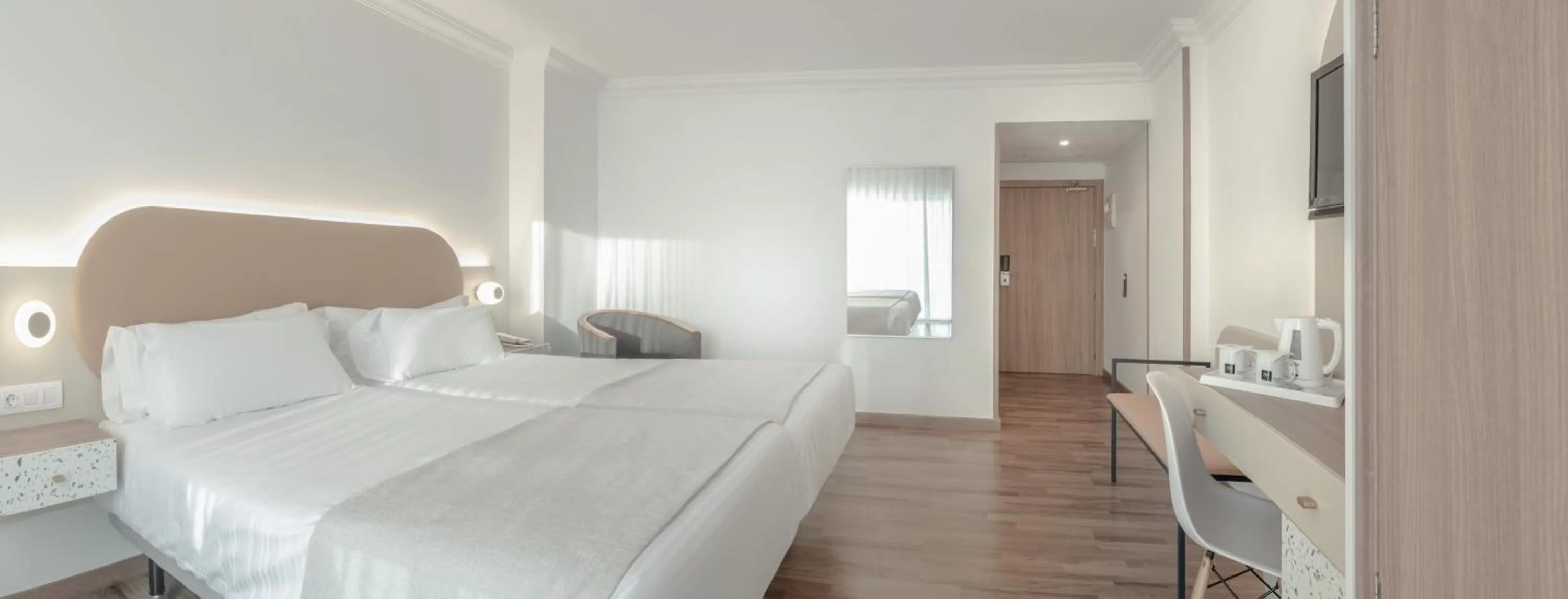 Bed in Hotel RH Victoria & Spa 4 Sup