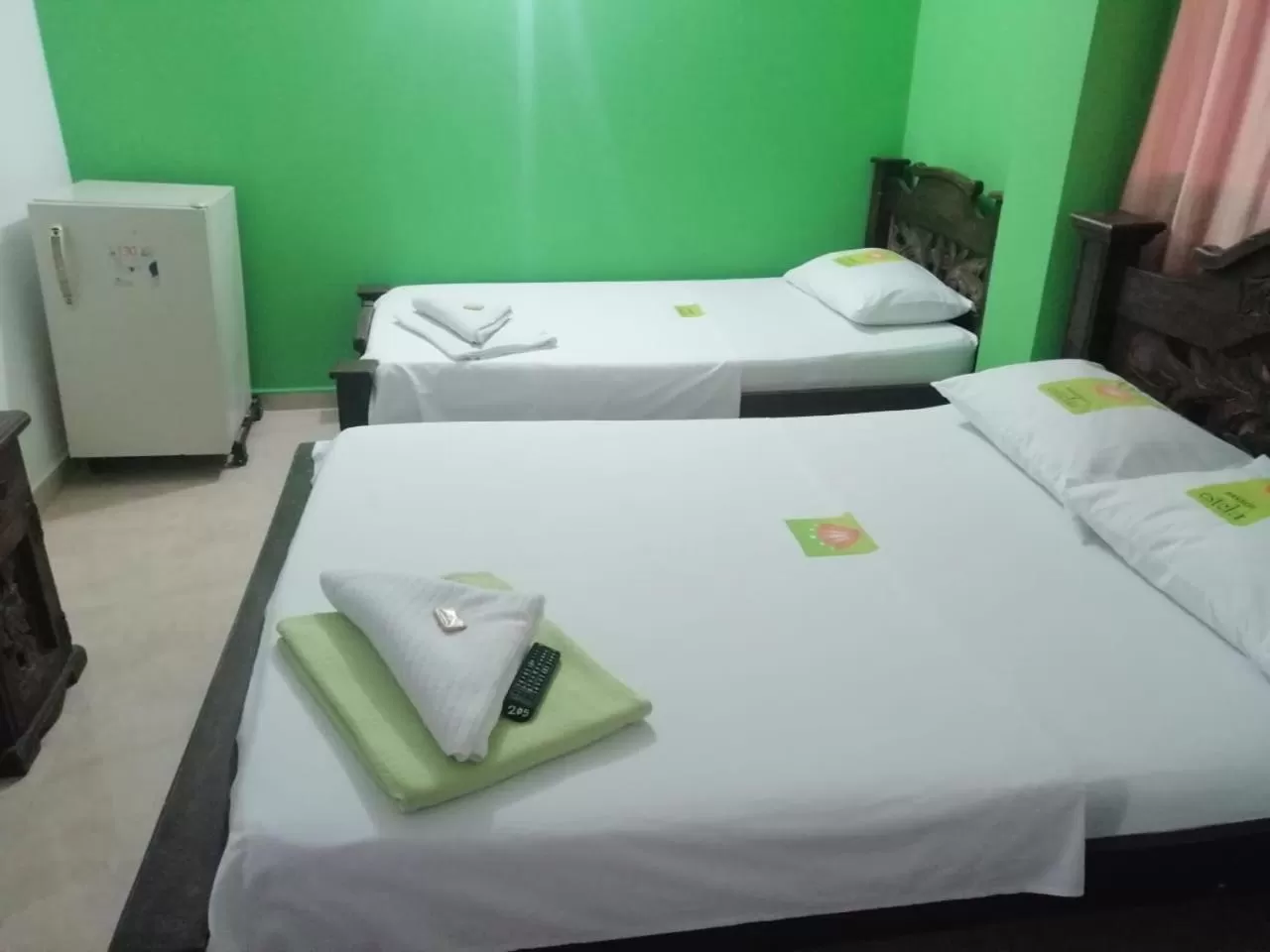 Bed in Hotel Mansión del Cesar