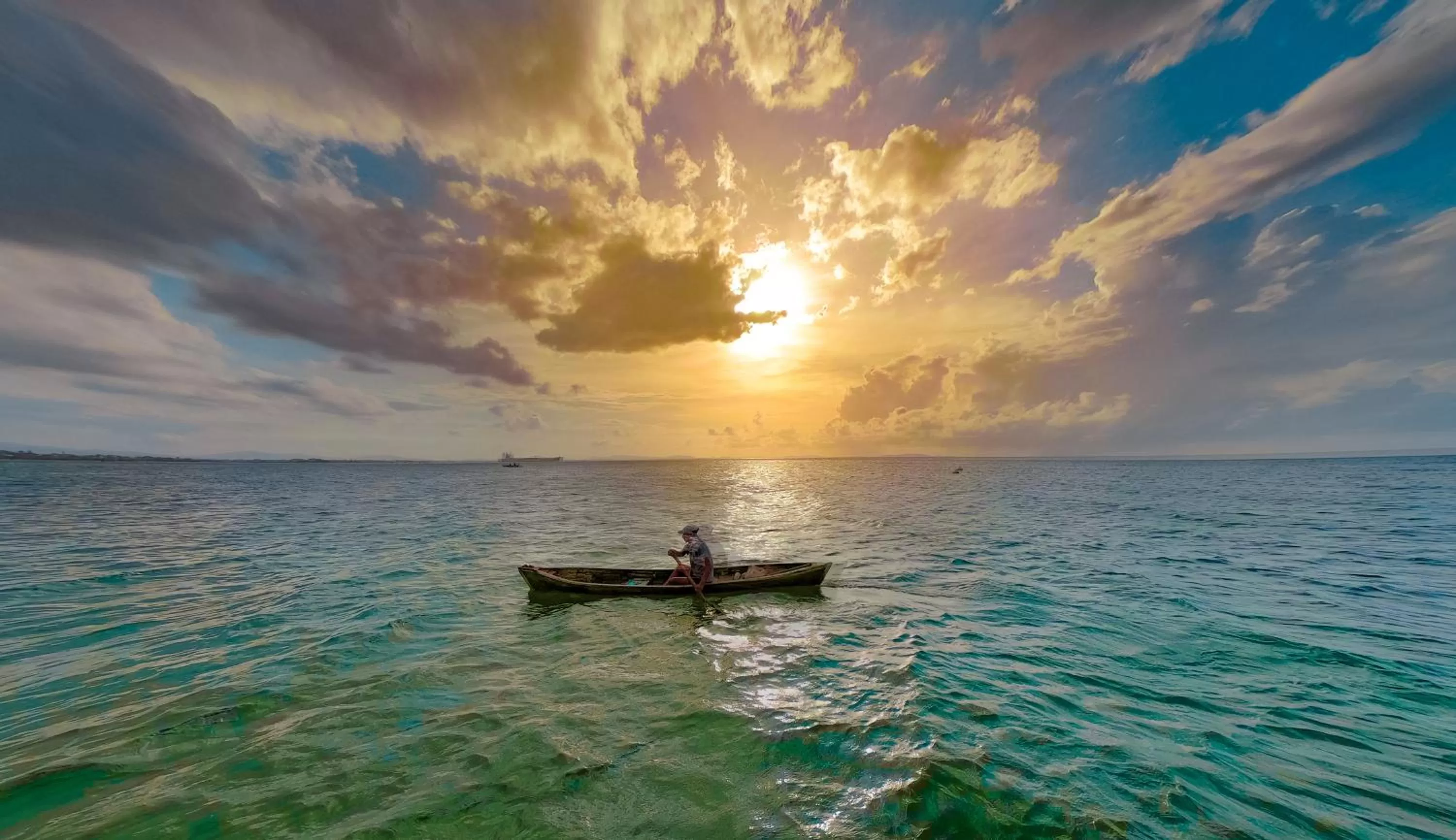 Sunset in La Ensenada Beach Resort