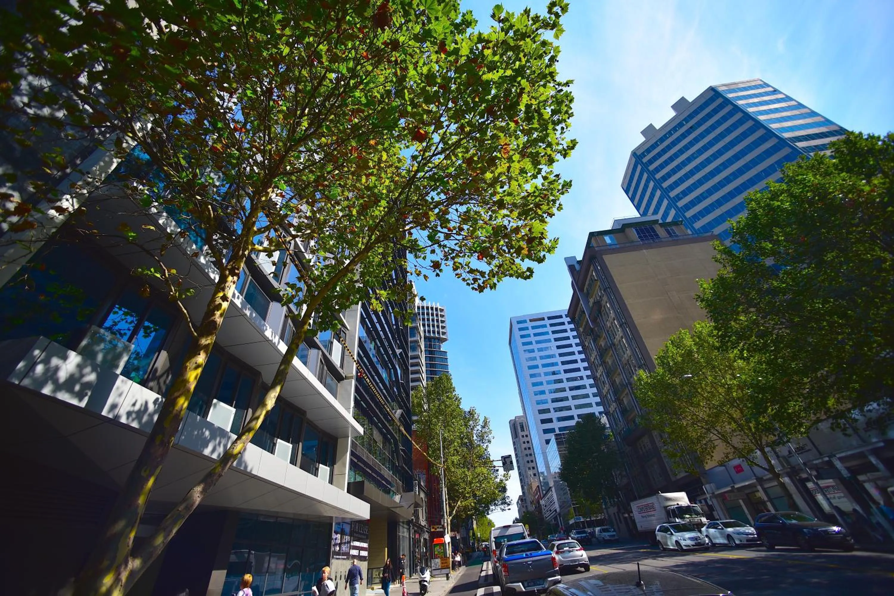 Street view in Platinum City Serviced Apartments