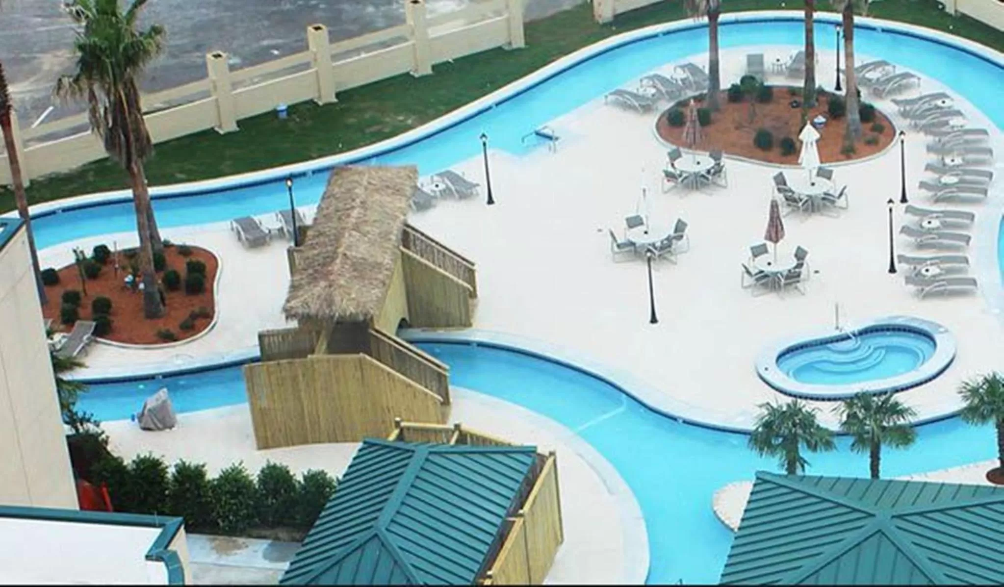 Pool view in Hollywood Casino Gulf Coast