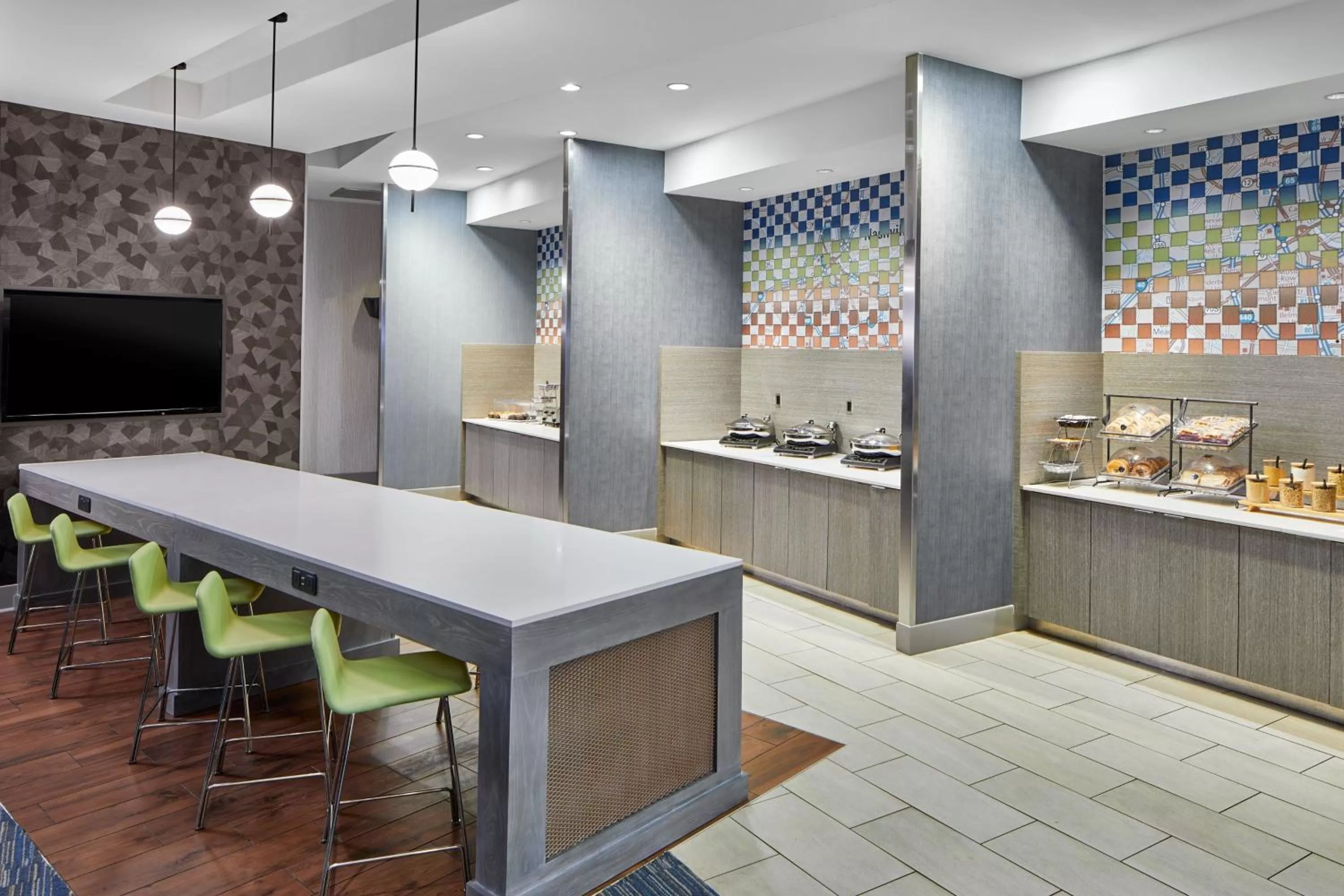 Breakfast in Fairfield Inn and Suites by Marriott Nashville Downtown/The Gulch