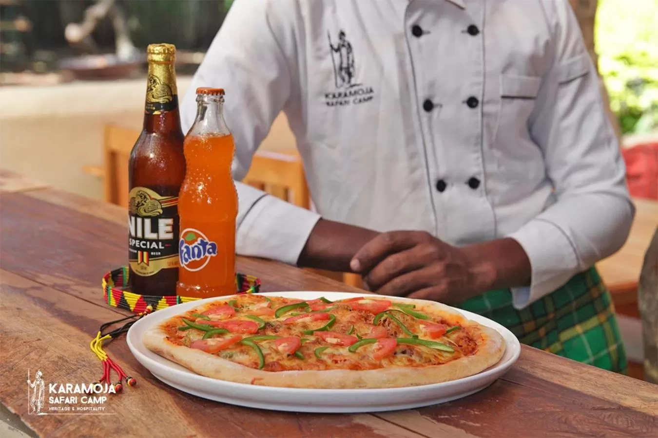 Food and drinks in Kara-Tunga Safari Camp