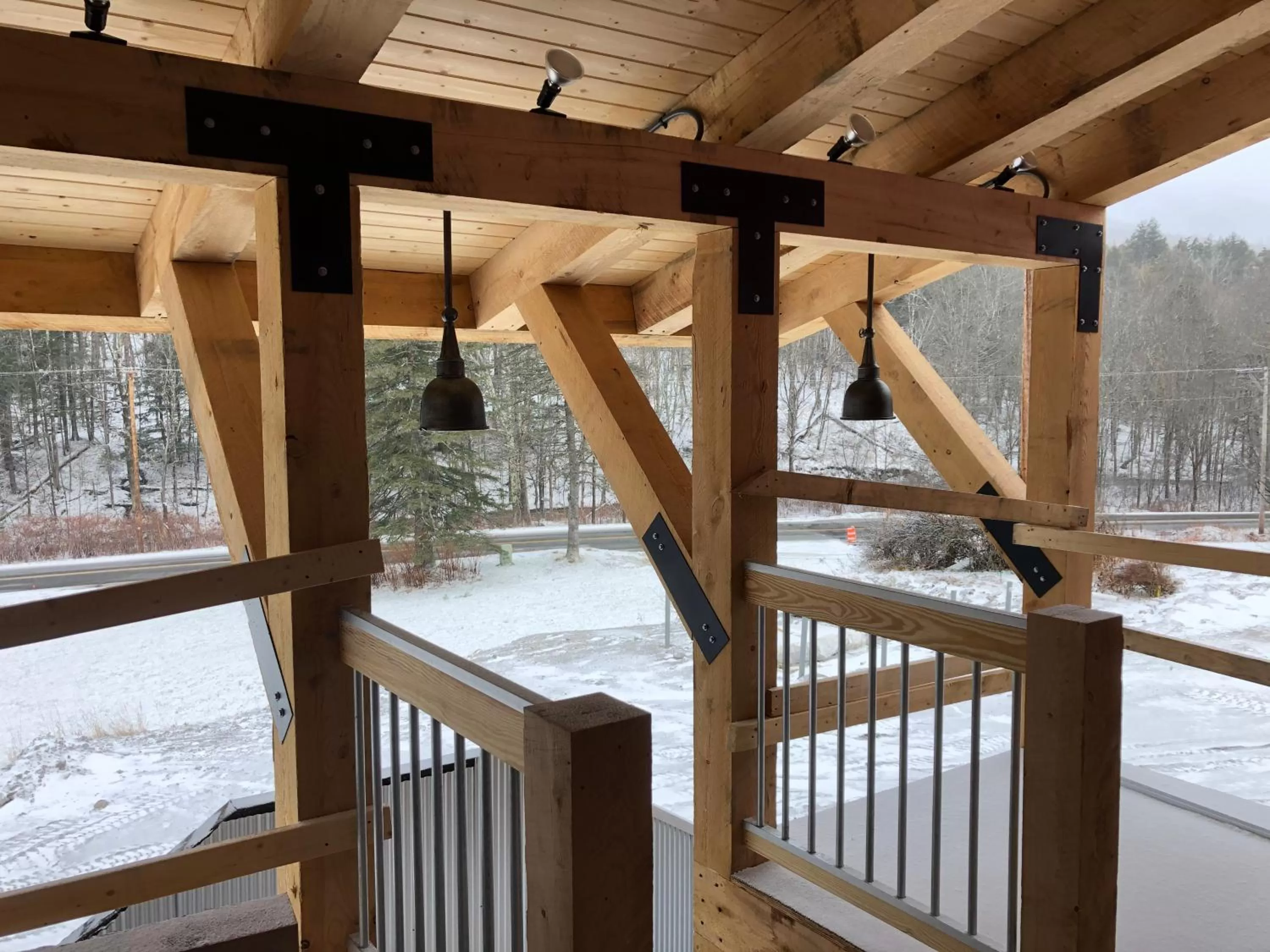 Winter in Mad River Lodge