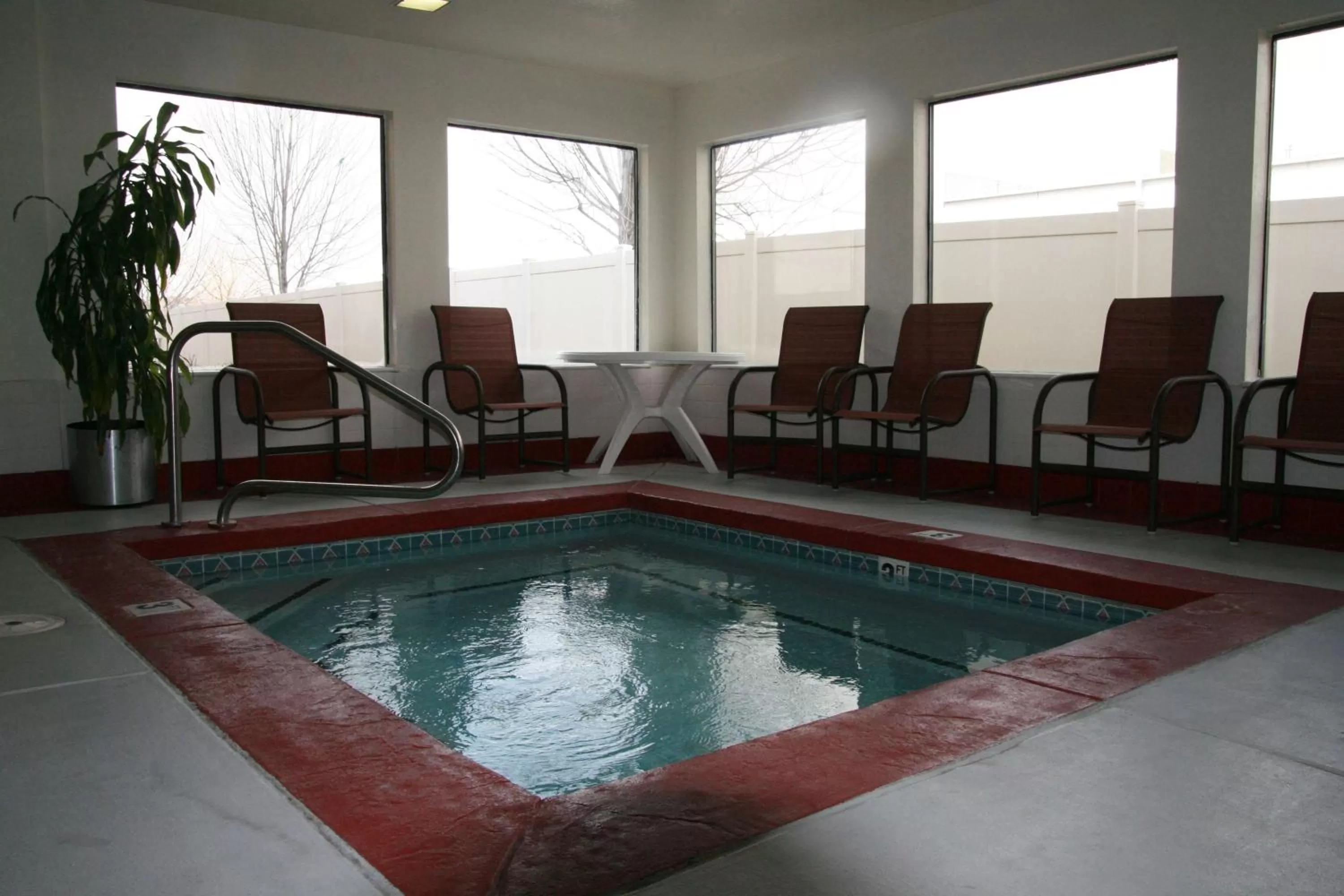 Pool view in Hampton Inn Salt Lake City/Murray