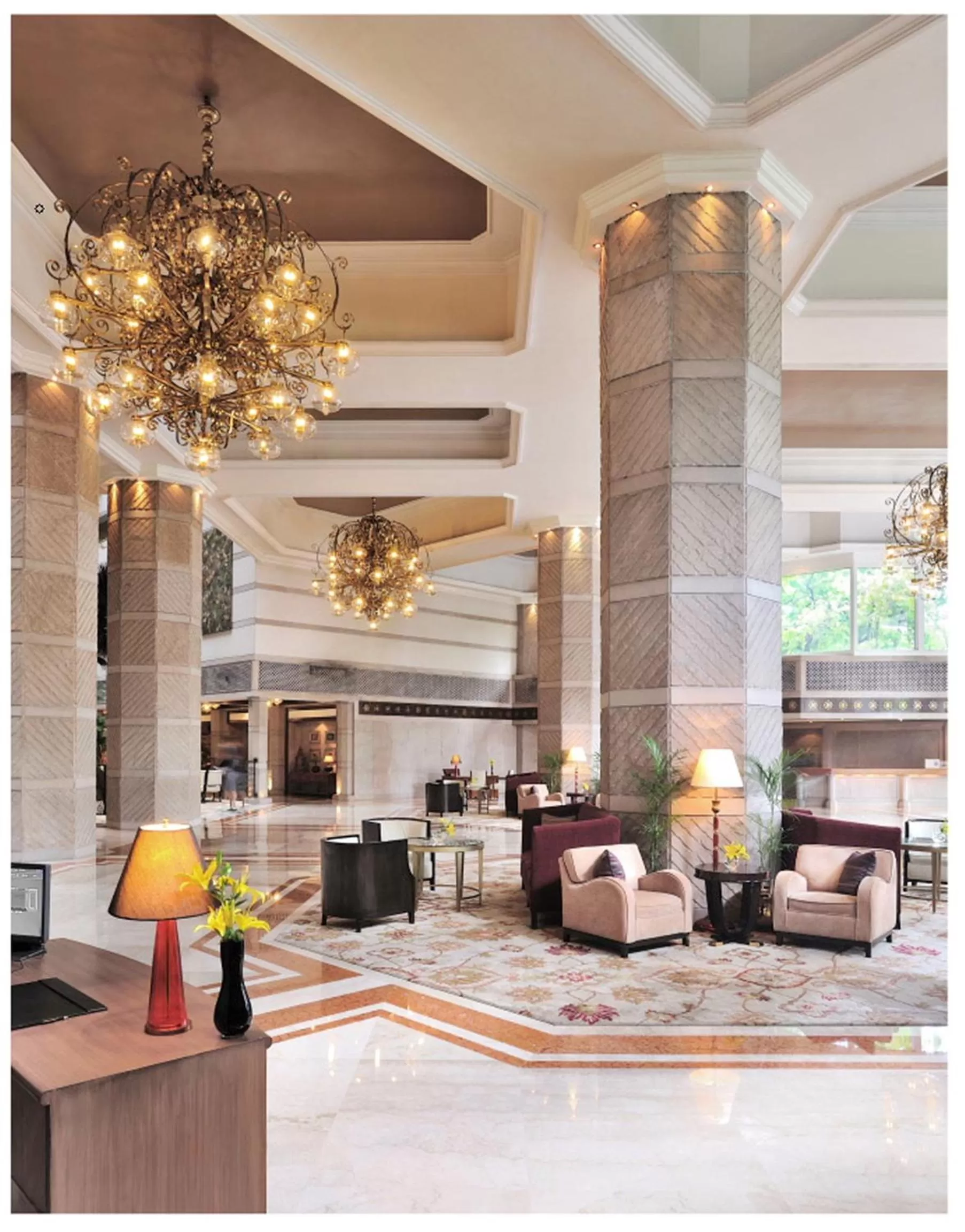Lobby or reception in Taj Bengal