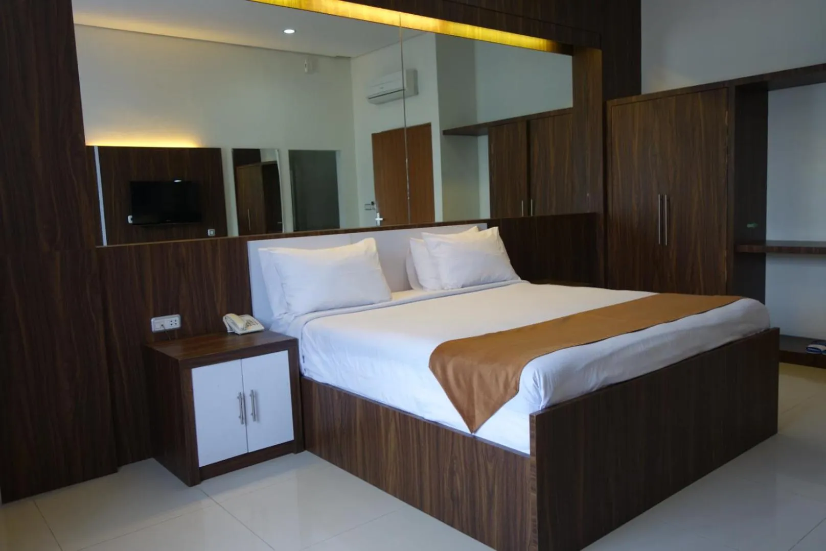 Photo of the whole room, Bed in Grand Cordela Hotel AS Putra Kuningan