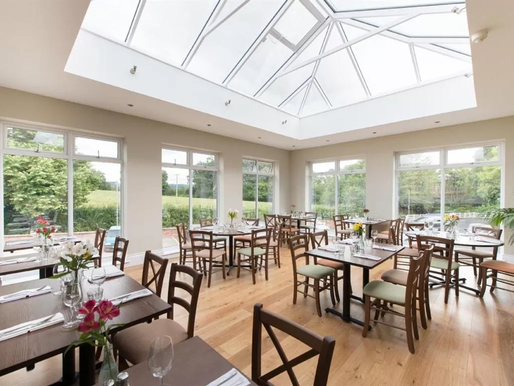 Dining area in The Cliffe at Dinham