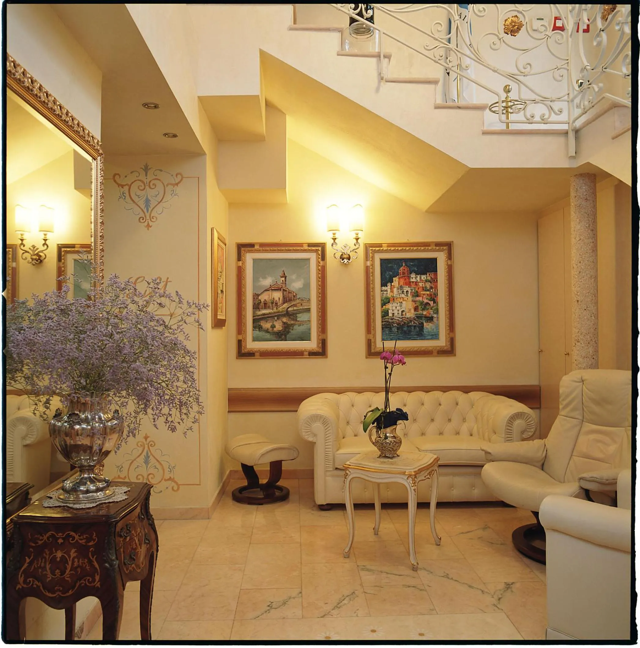 Lobby or reception in Boutique Hotel Dieci