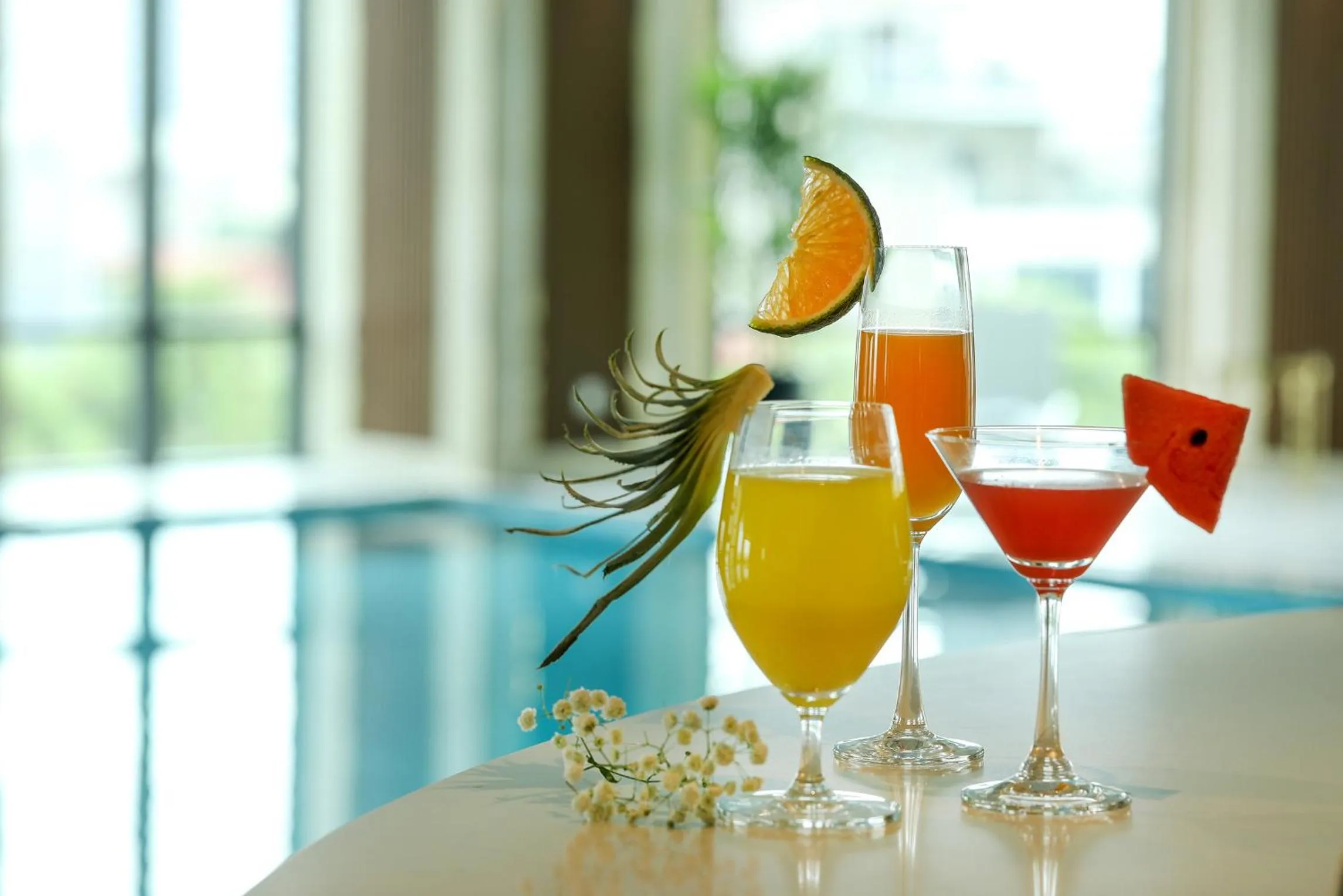 Swimming pool in Grand Vista Hanoi