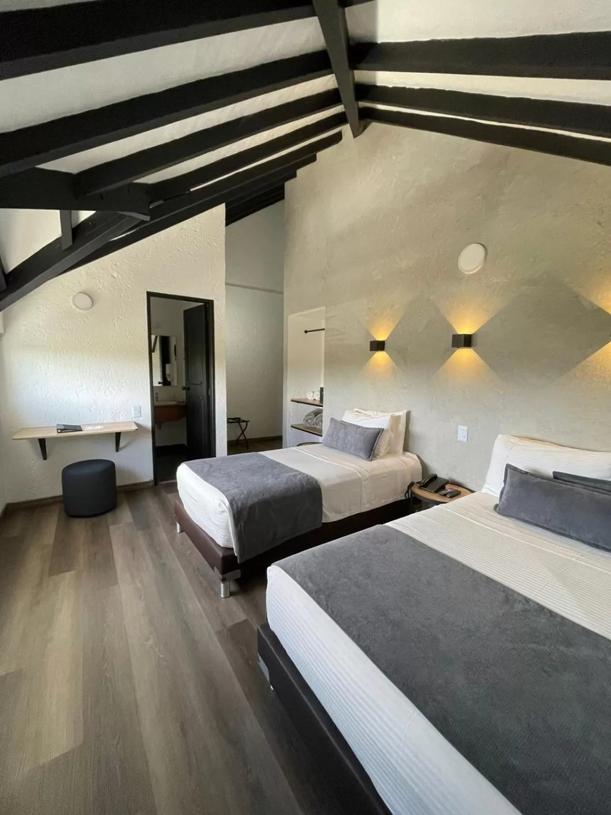 Bed in Hotel Santiago de Arma