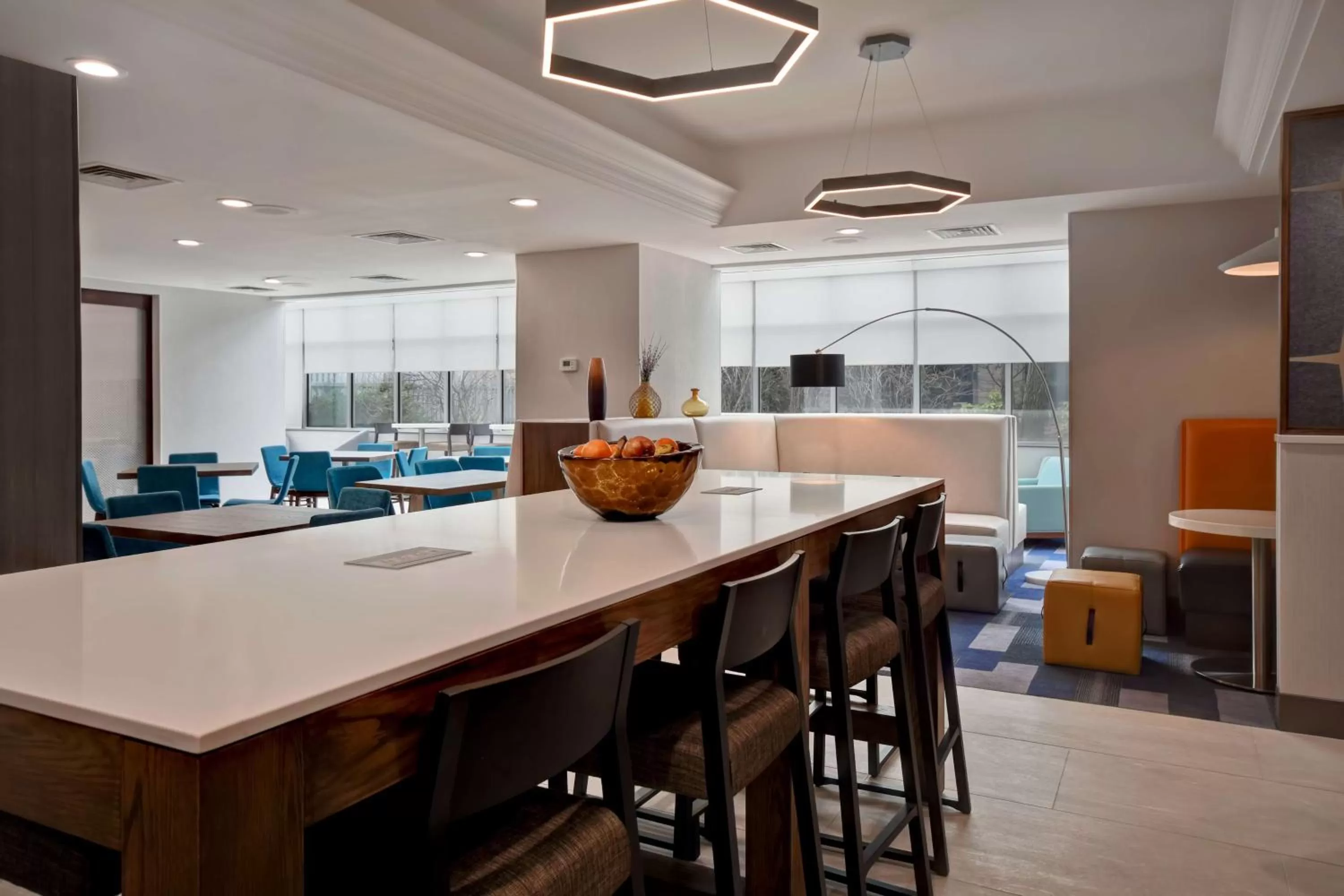 Breakfast in Hampton Inn NY-JFK