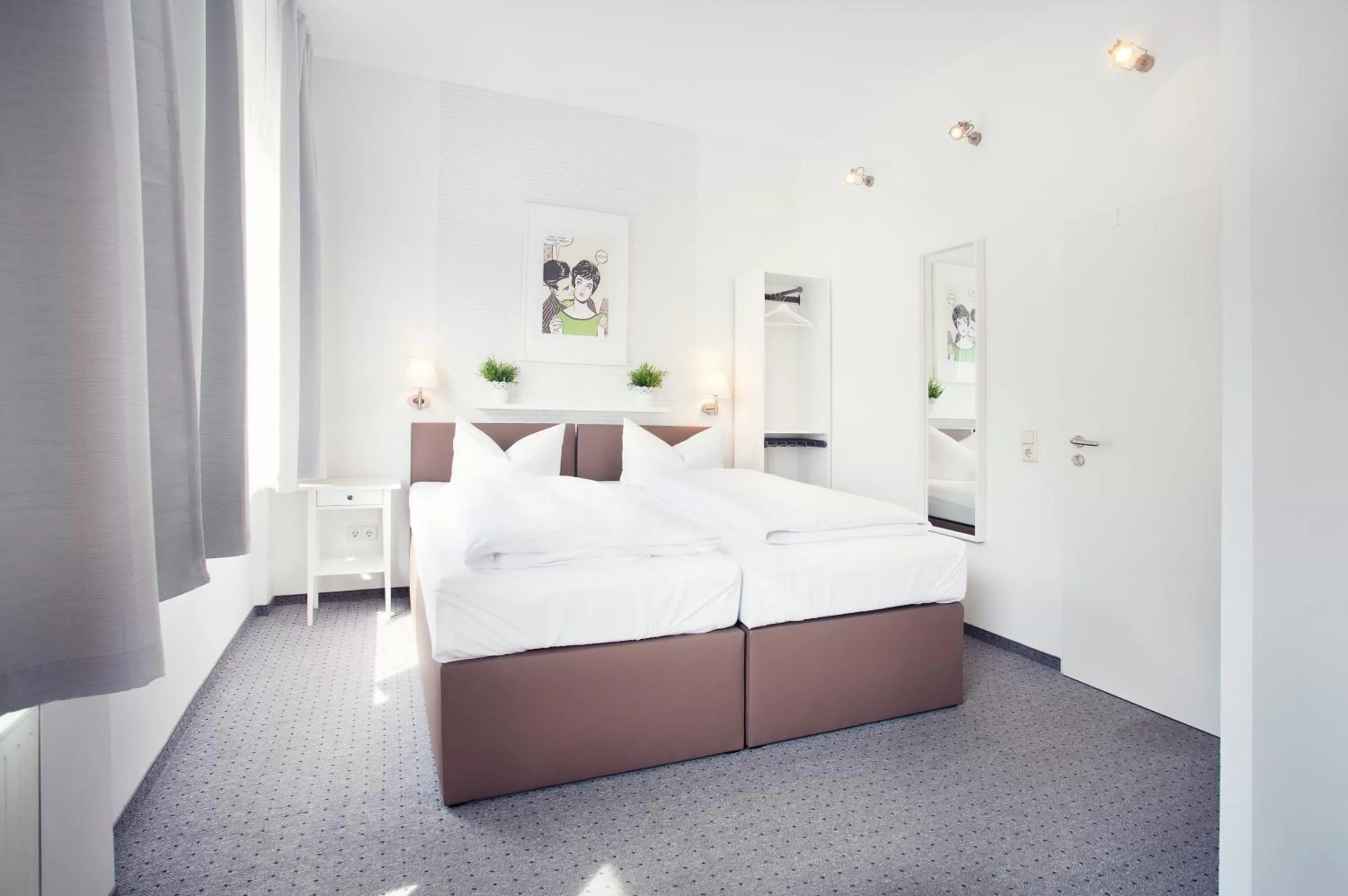 Photo of the whole room, Bed in Hotel Löwenguth - Das freundliche gemütliche Budget Hotel