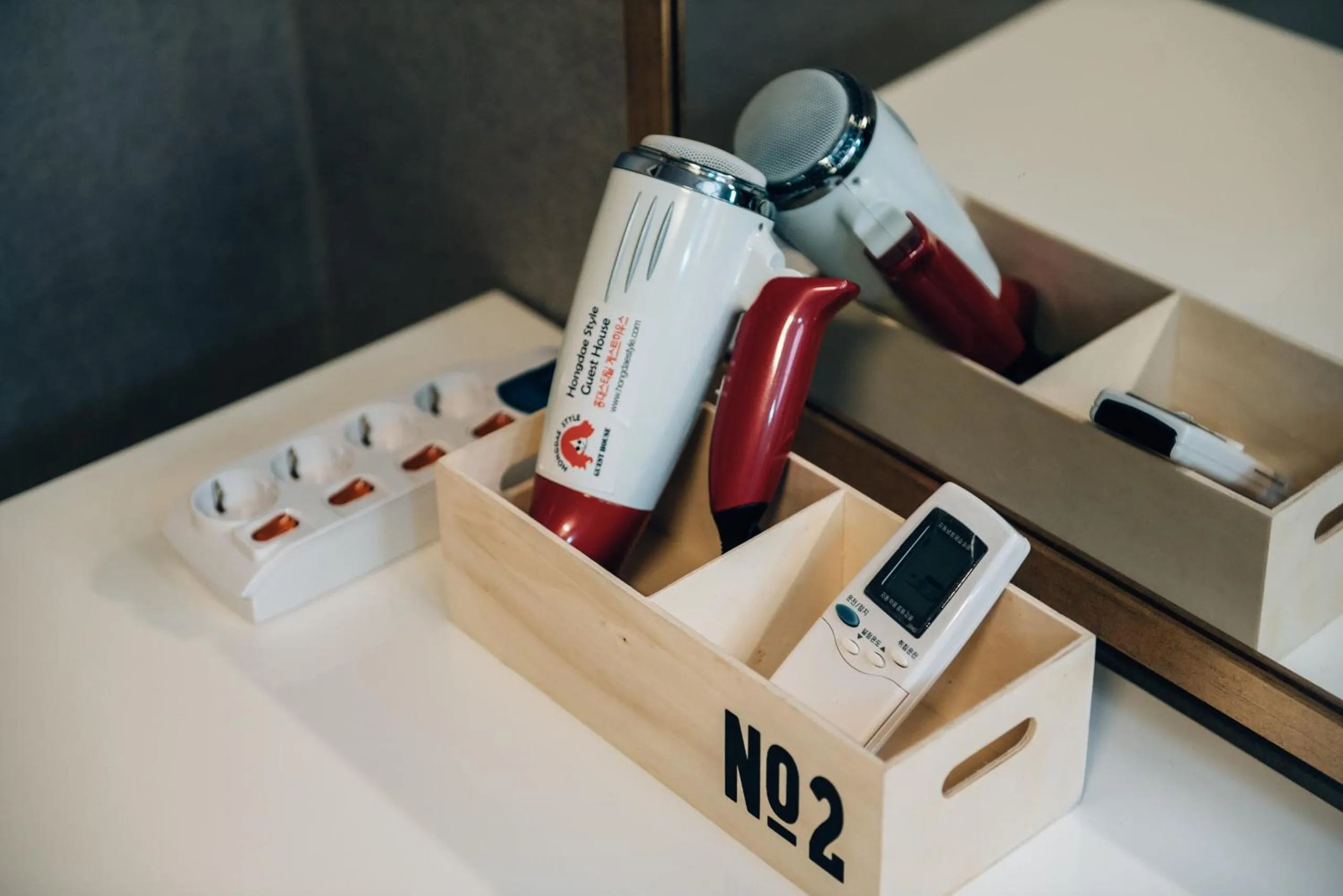 Decorative detail in Hongdae Style Guesthouse