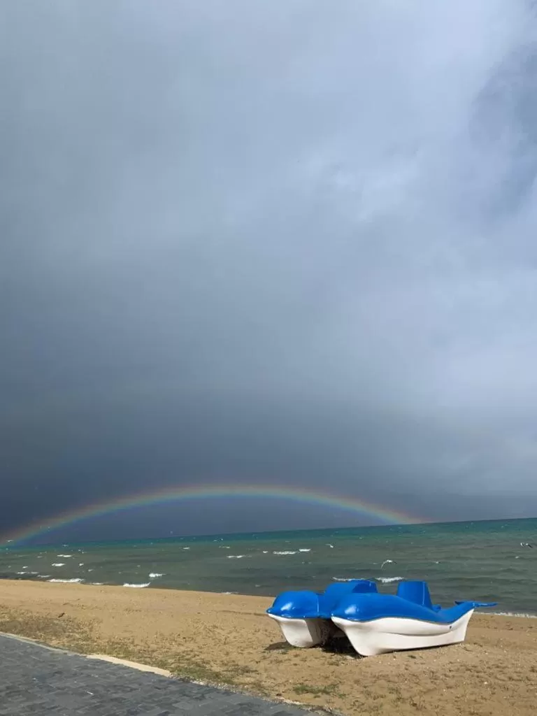 Beach in Grand Hotel Pogradec