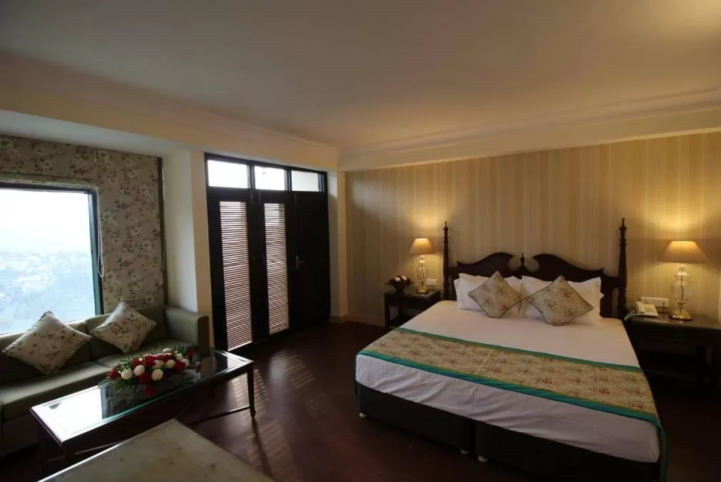 Bed in The Oaktree House