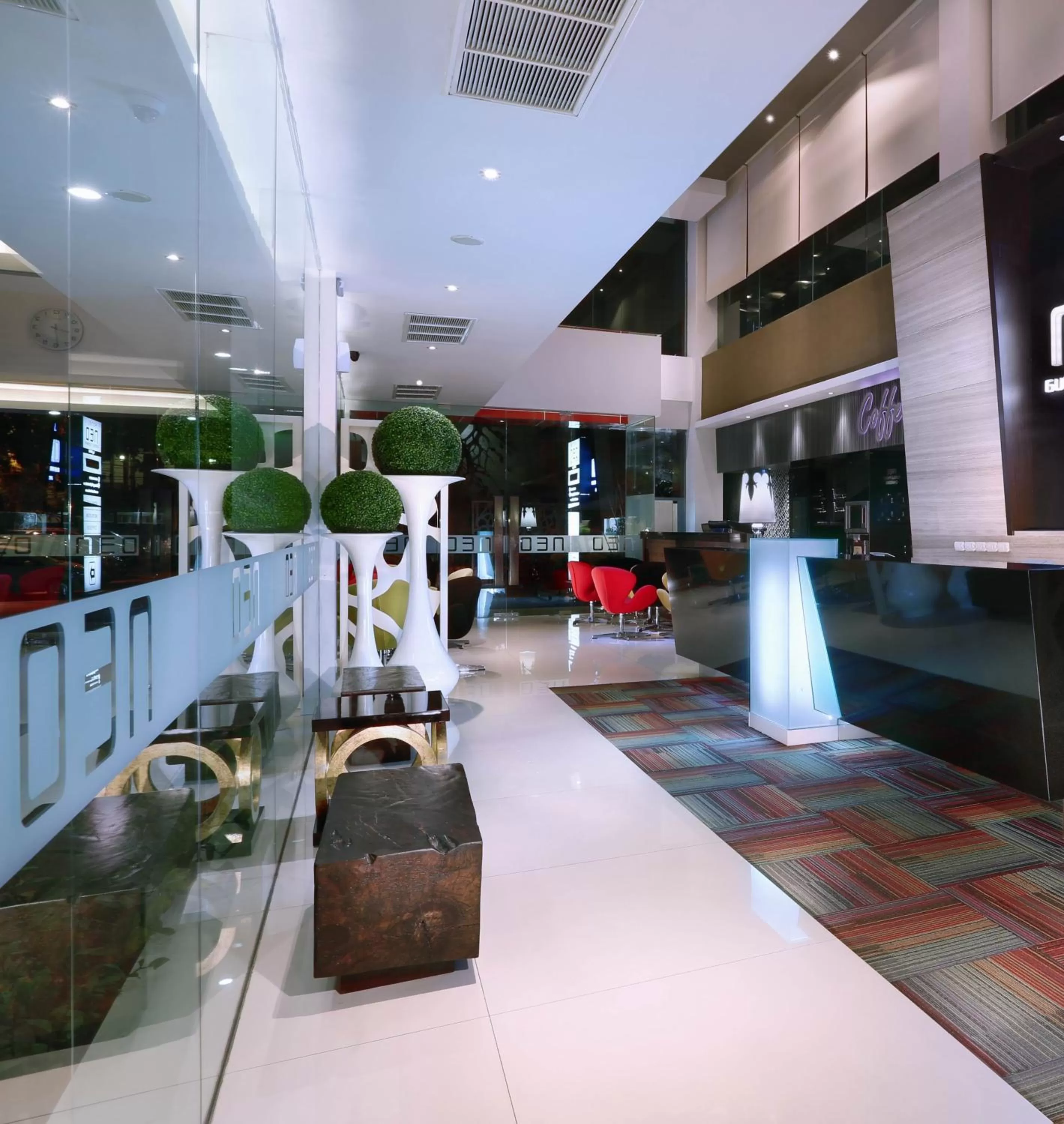 Decorative detail in Hotel Neo Gubeng by ASTON