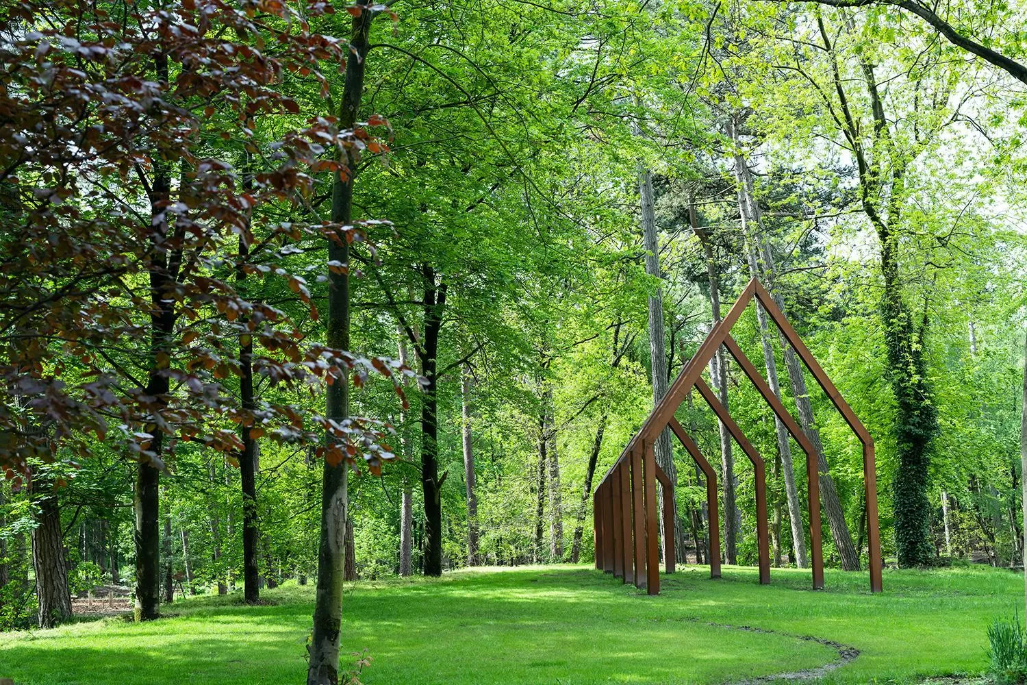 Natural landscape in Hotel de Werelt