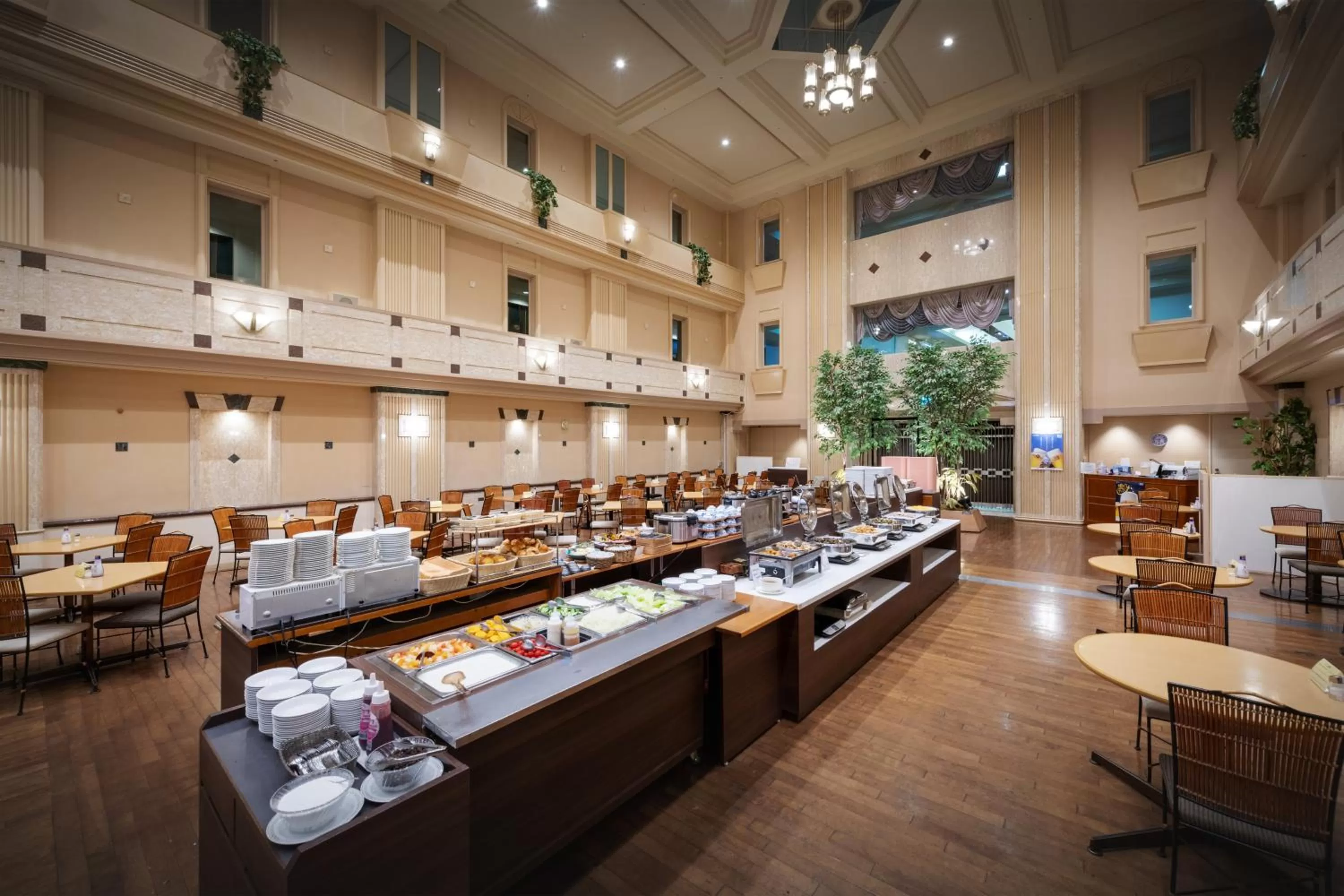 Buffet breakfast in Air Terminal Hotel