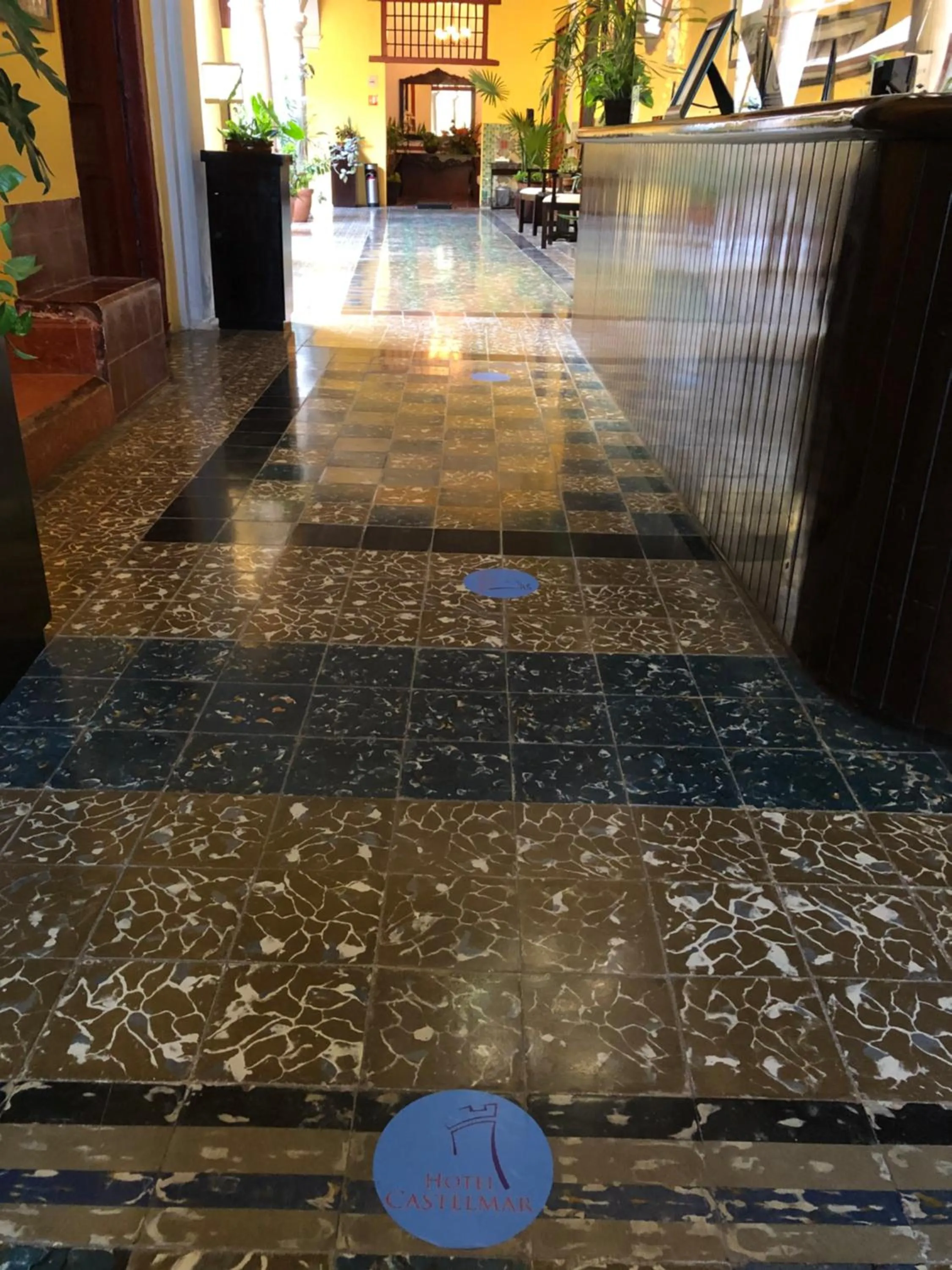 Facade/entrance in Castelmar Hotel