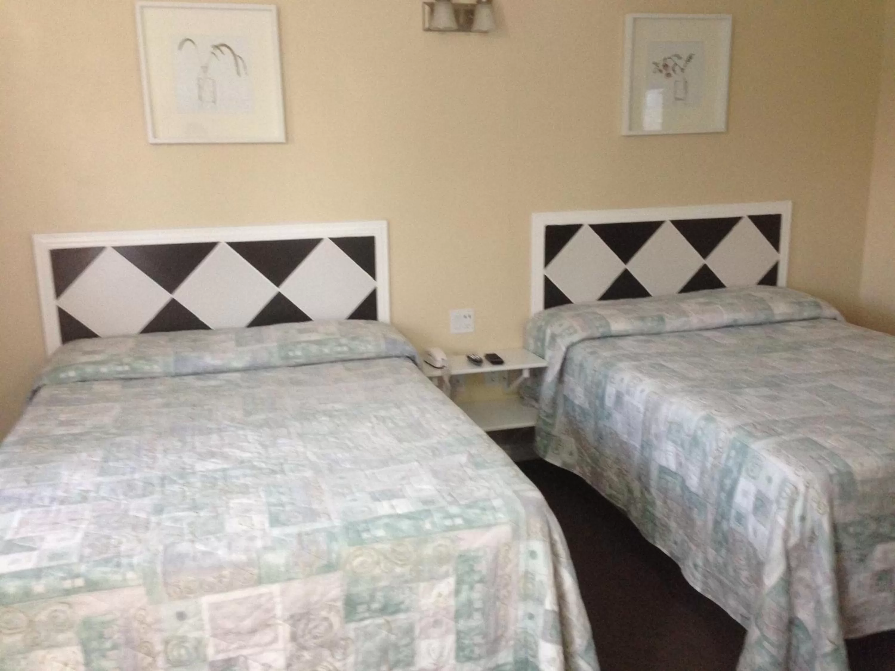 Bed in Davidson Motel