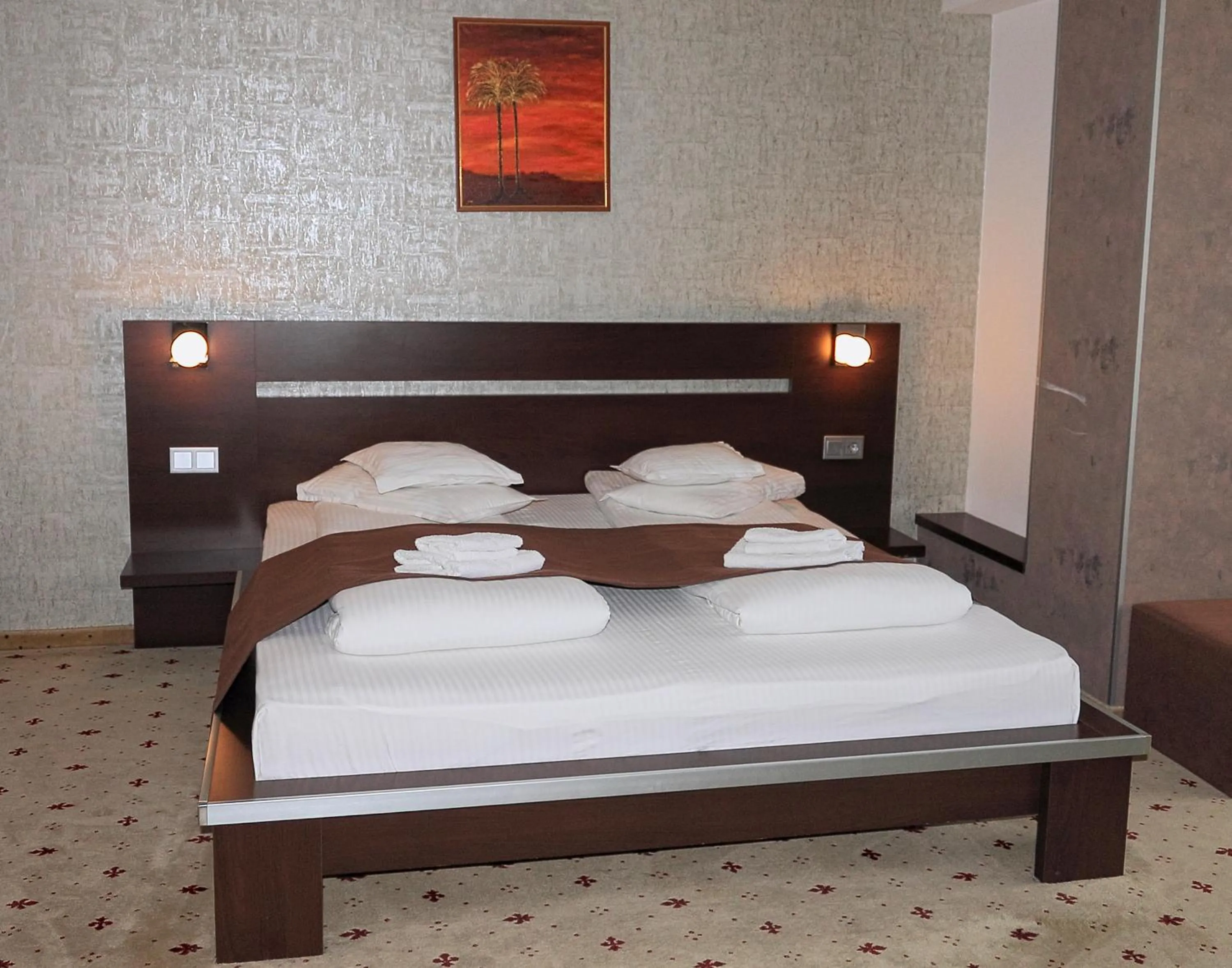 Bed in Hotel Premier