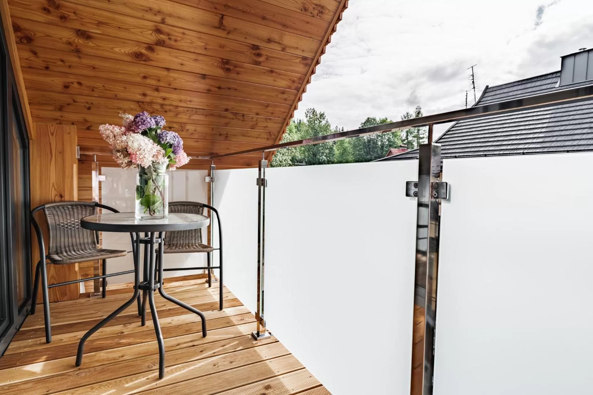 Balcony/Terrace in Apartamenty Jedlina