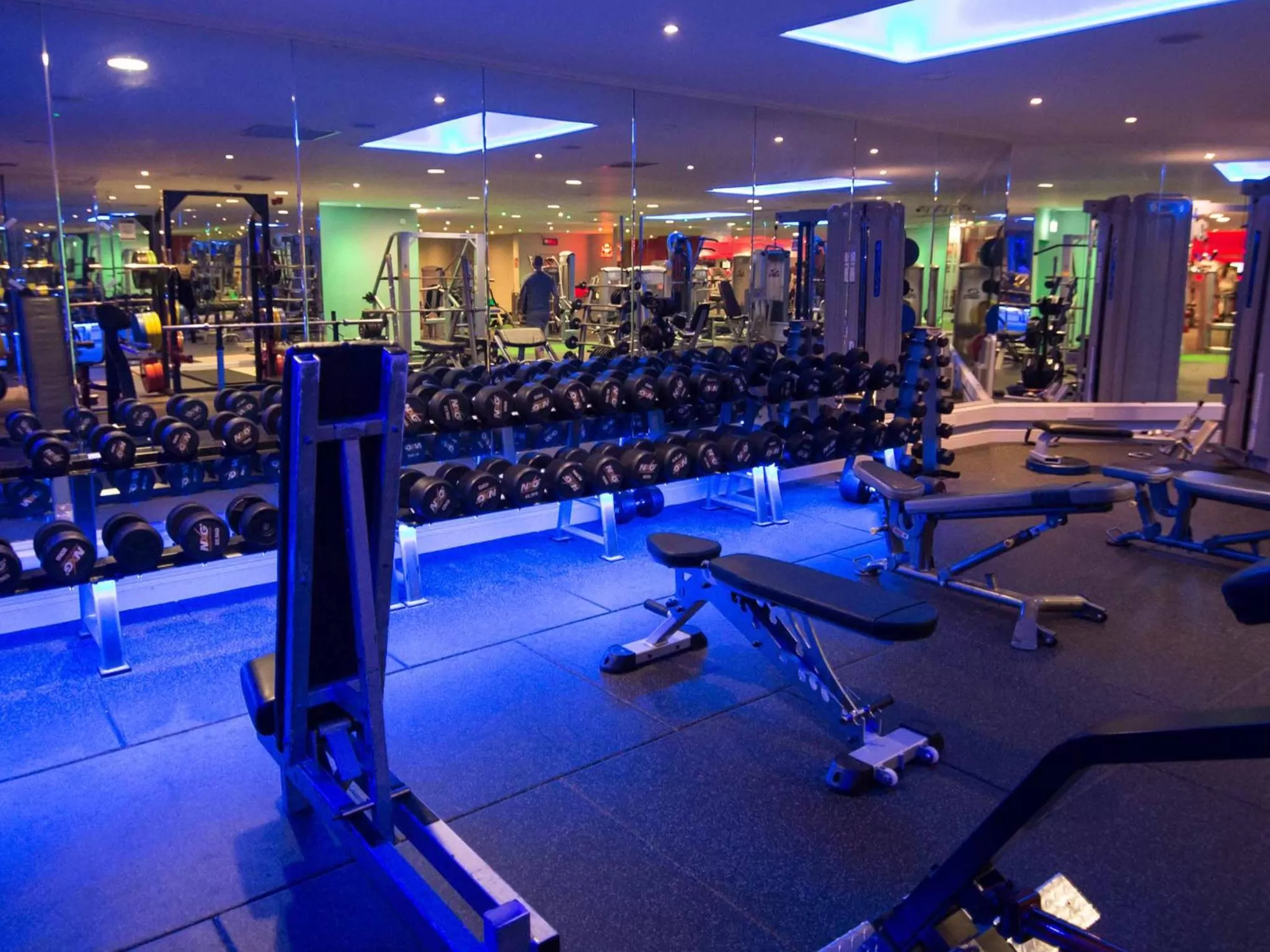 Fitness centre/facilities in The Connacht Hotel